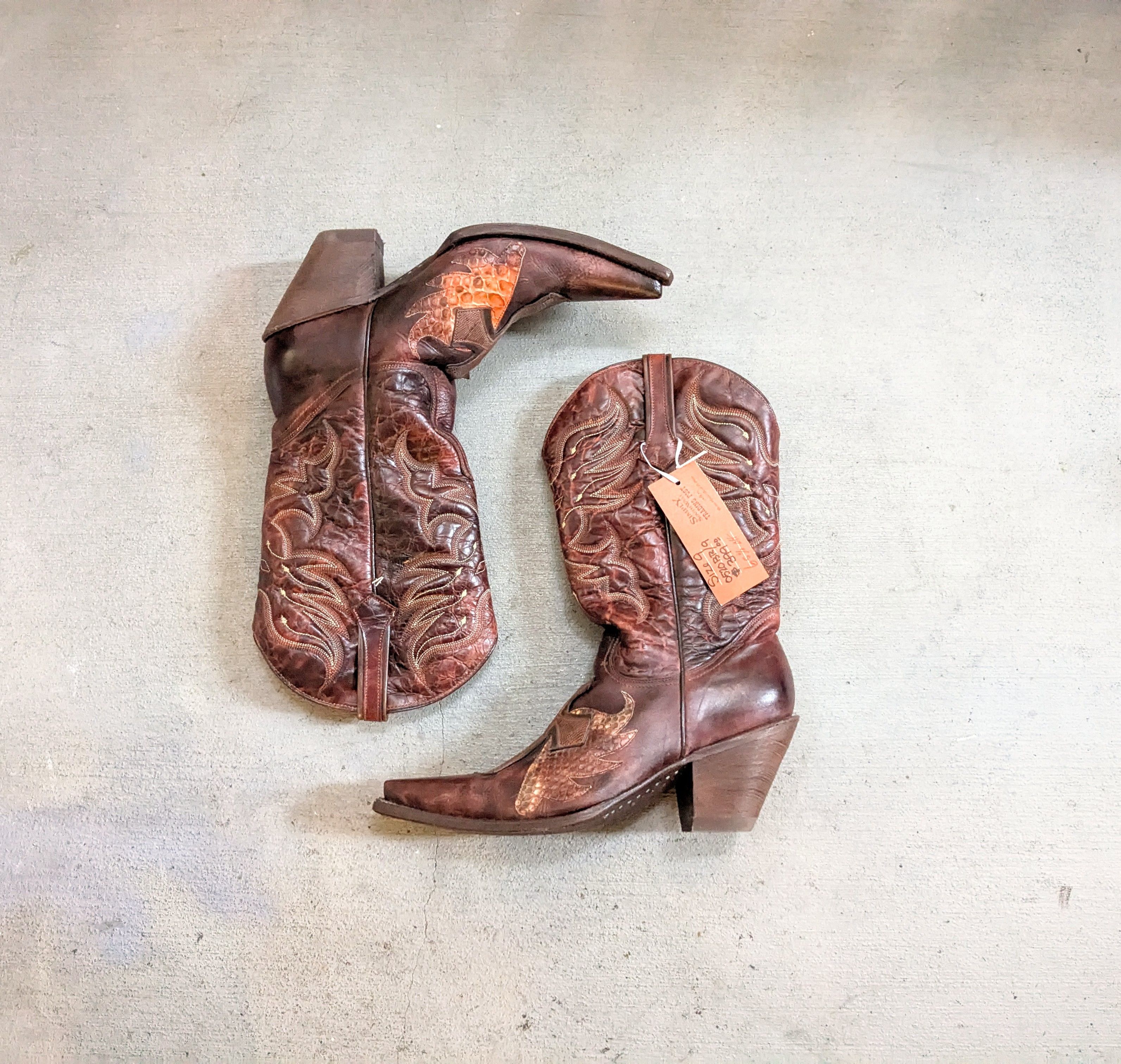 Stetson python boots deals