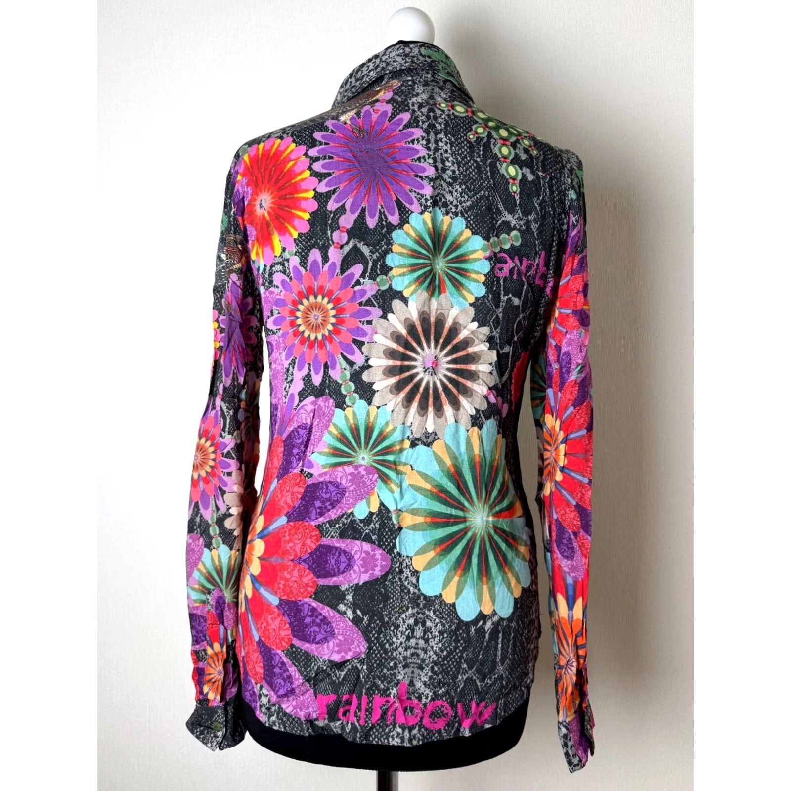 Desigual Desigual womens shirt S Multicoloured Size S / US 4 / IT 40 - 6 Thumbnail