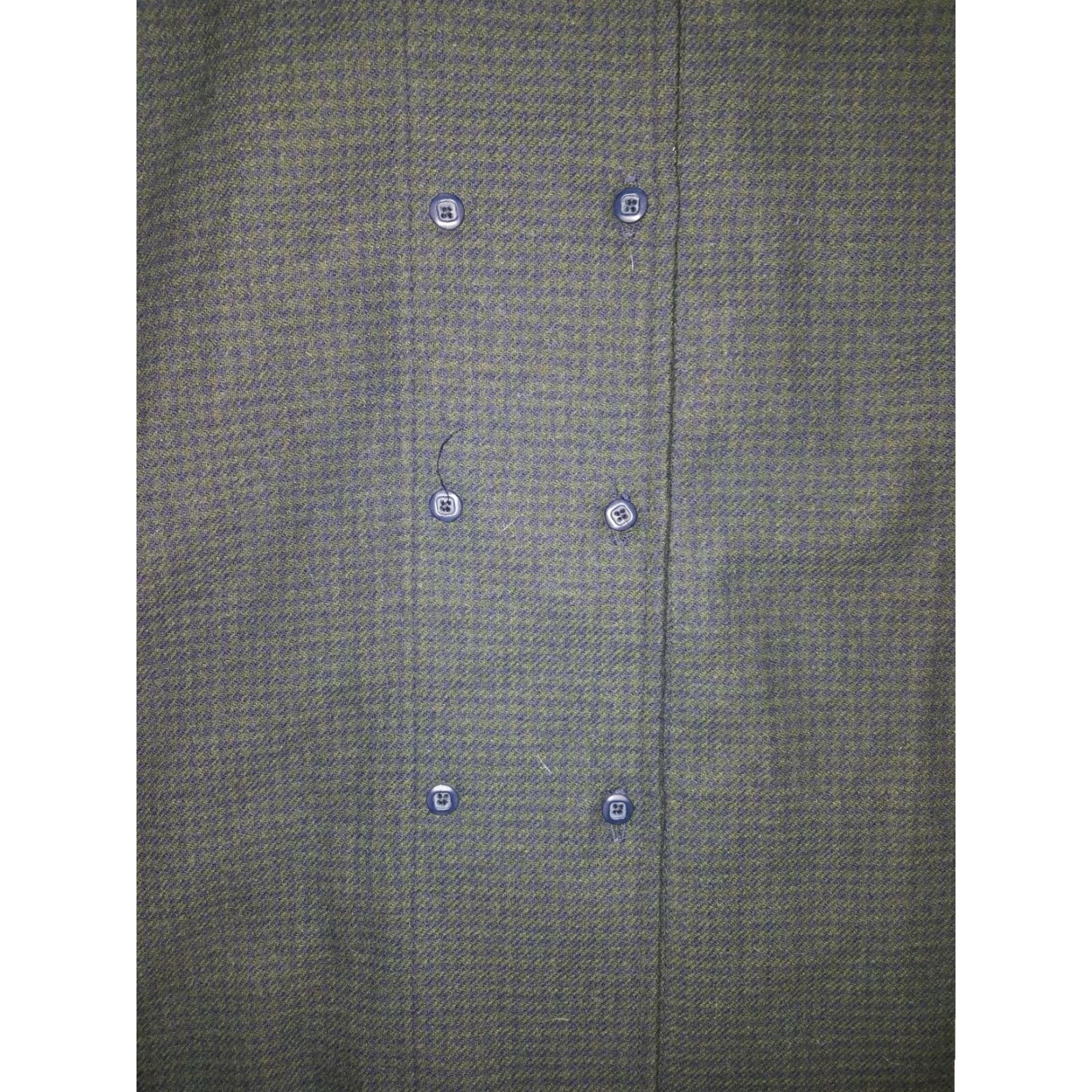 Vintage VINTAGE Woolrich Button-Down Flannel Shirt Womens Size 12 Green 70% Wool 30% Nylon Size XL / US 12-14 / IT 48-50 - 3 Thumbnail