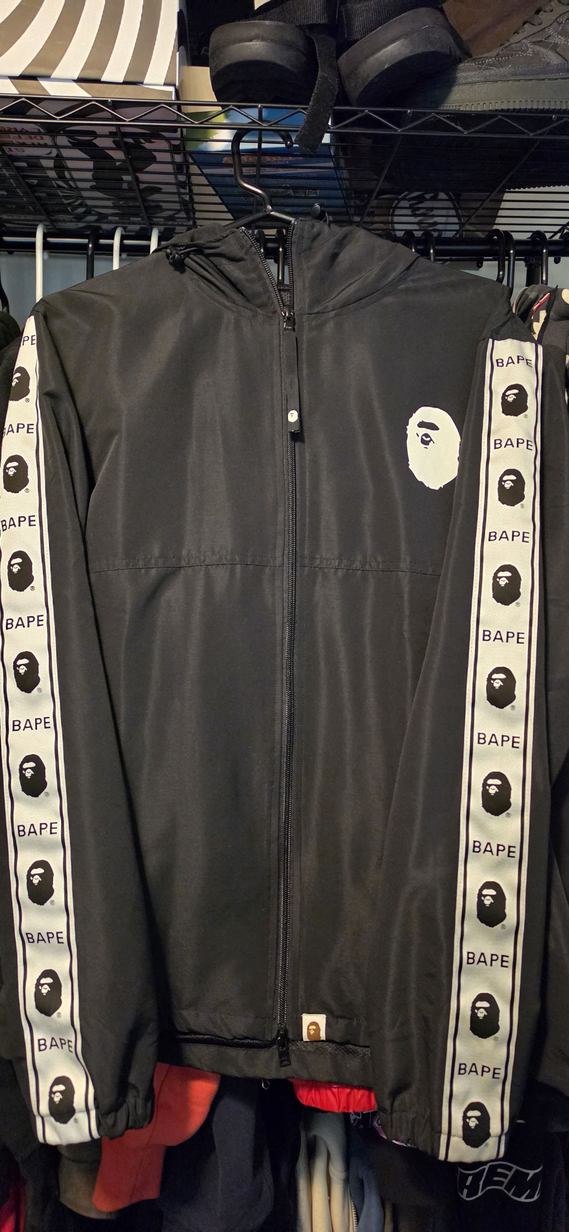 Bape Bape Track Jacket Summer Bag 2018 Size US L / EU 52-54 / 3 - 1 Thumbnail
