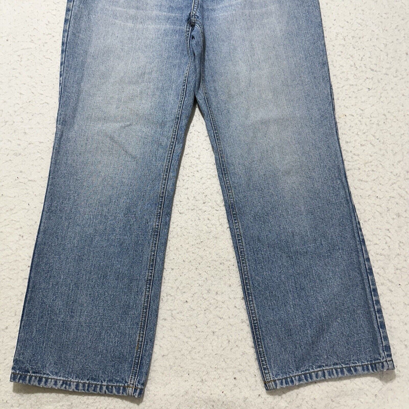 Loft Ann Taylor LOFT 8 Straight Leg Denim Jeans Light Blue 32x26 Size 30" / US 8 / IT 44 - 3 Thumbnail