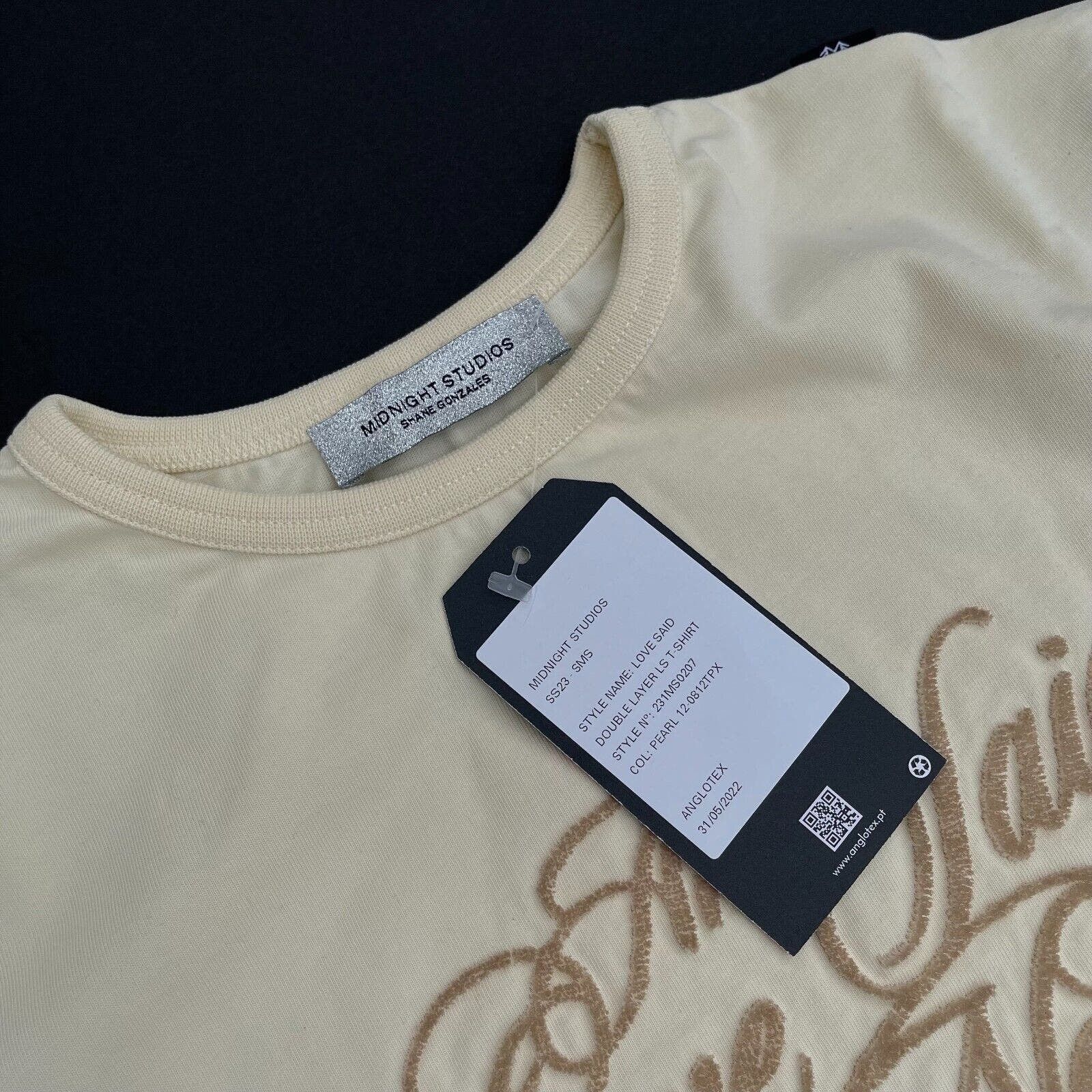 Midnight Studios Midnight Studios Shane Gonzales Love Said Layered Longsleeve Size US L / EU 52-54 / 3 - 4 Thumbnail