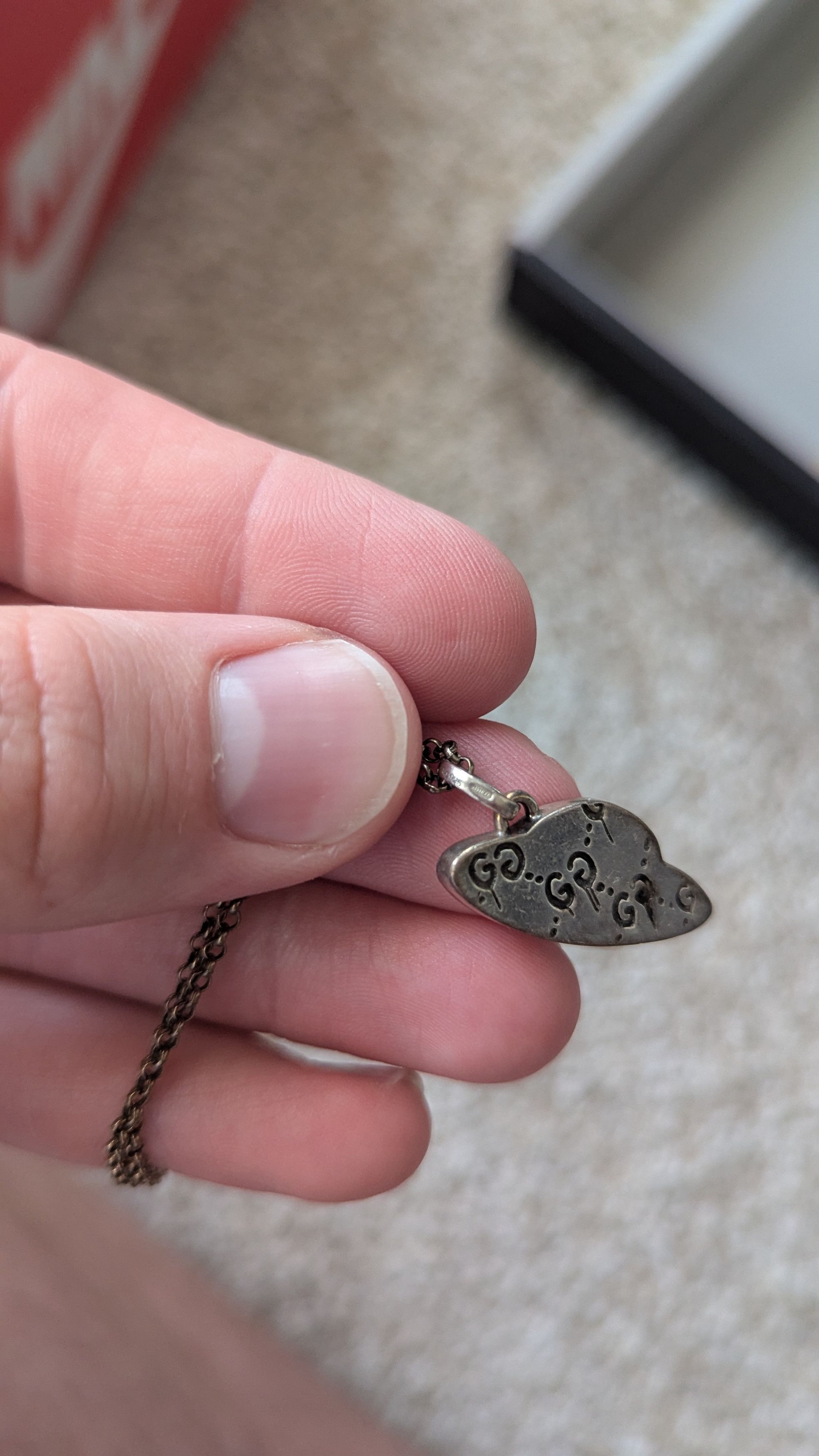 Gucci Gucci ghost egg necklace Size 30 - 5 Thumbnail