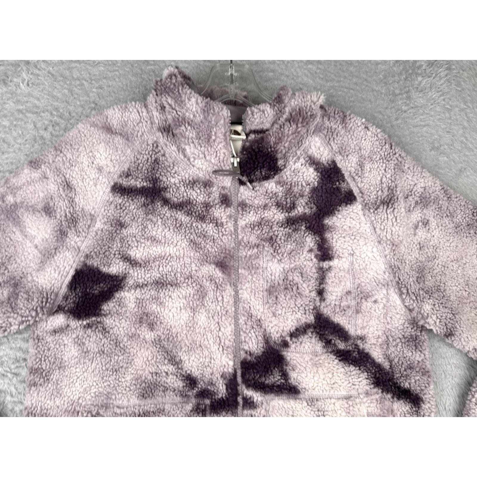 The North Face The North Face Jacket Womens Small Purple Sherpa Fleece Hooded Full Zip Cozy Size S / US 4 / IT 40 - 7 Thumbnail