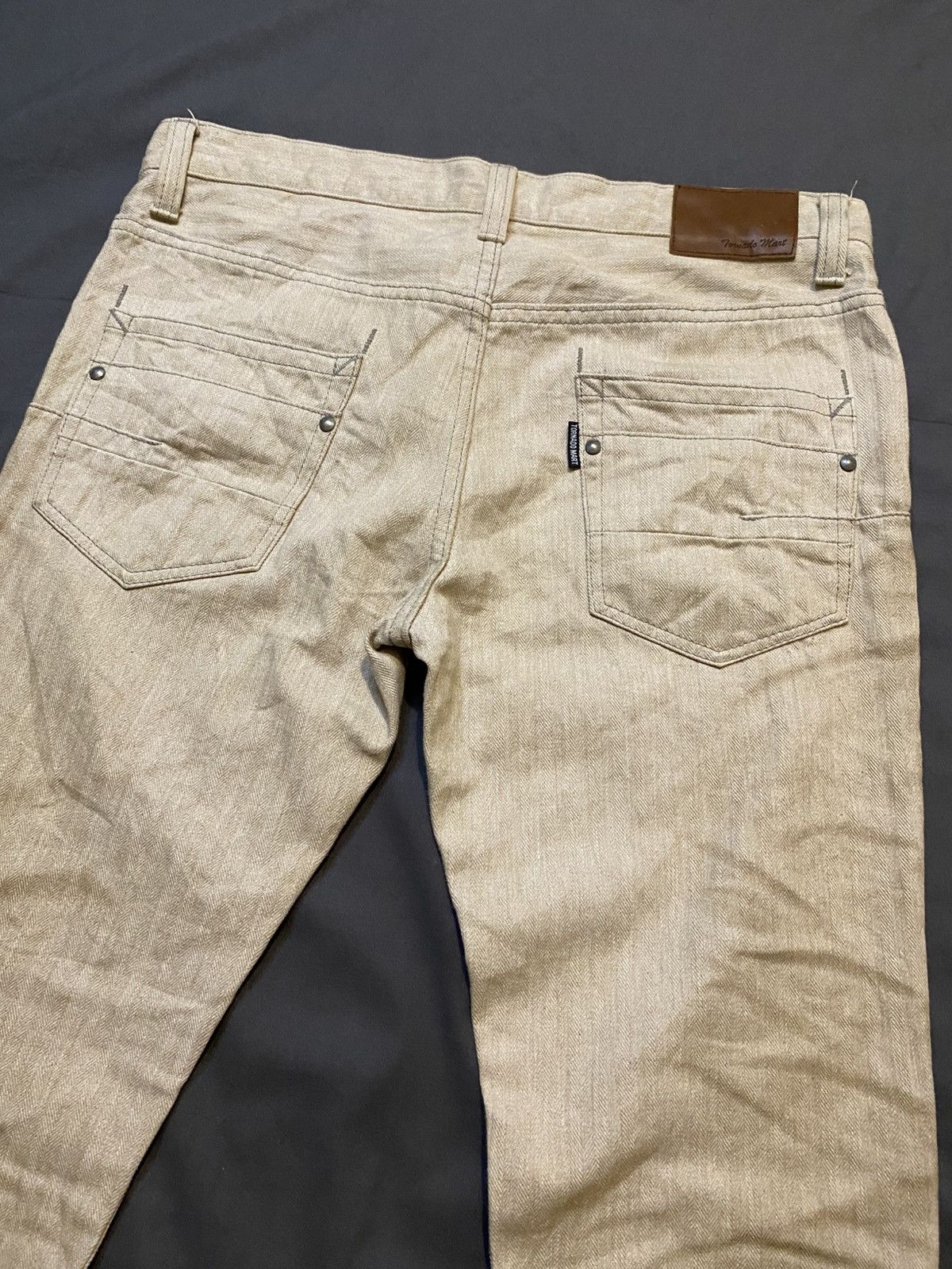 If Six Was Nine × Japanese Brand × Tornado Mart Zero By Tornado Mart Flared jeans Size US 32 / EU 48 - 6 Thumbnail