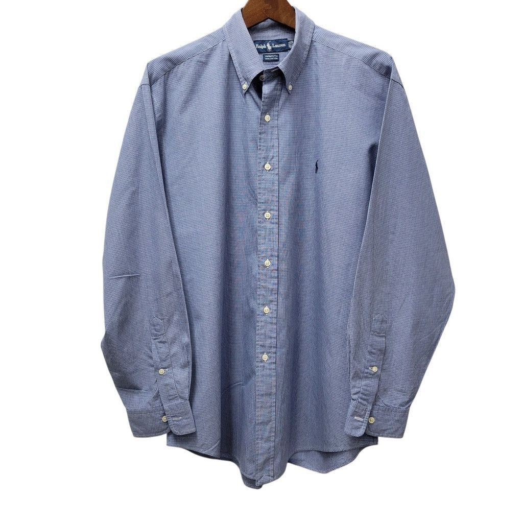 Ralph Lauren Ralph Lauren Yarmouth 100% Cotton Pinpoint Oxford Size 52S - 1 Thumbnail