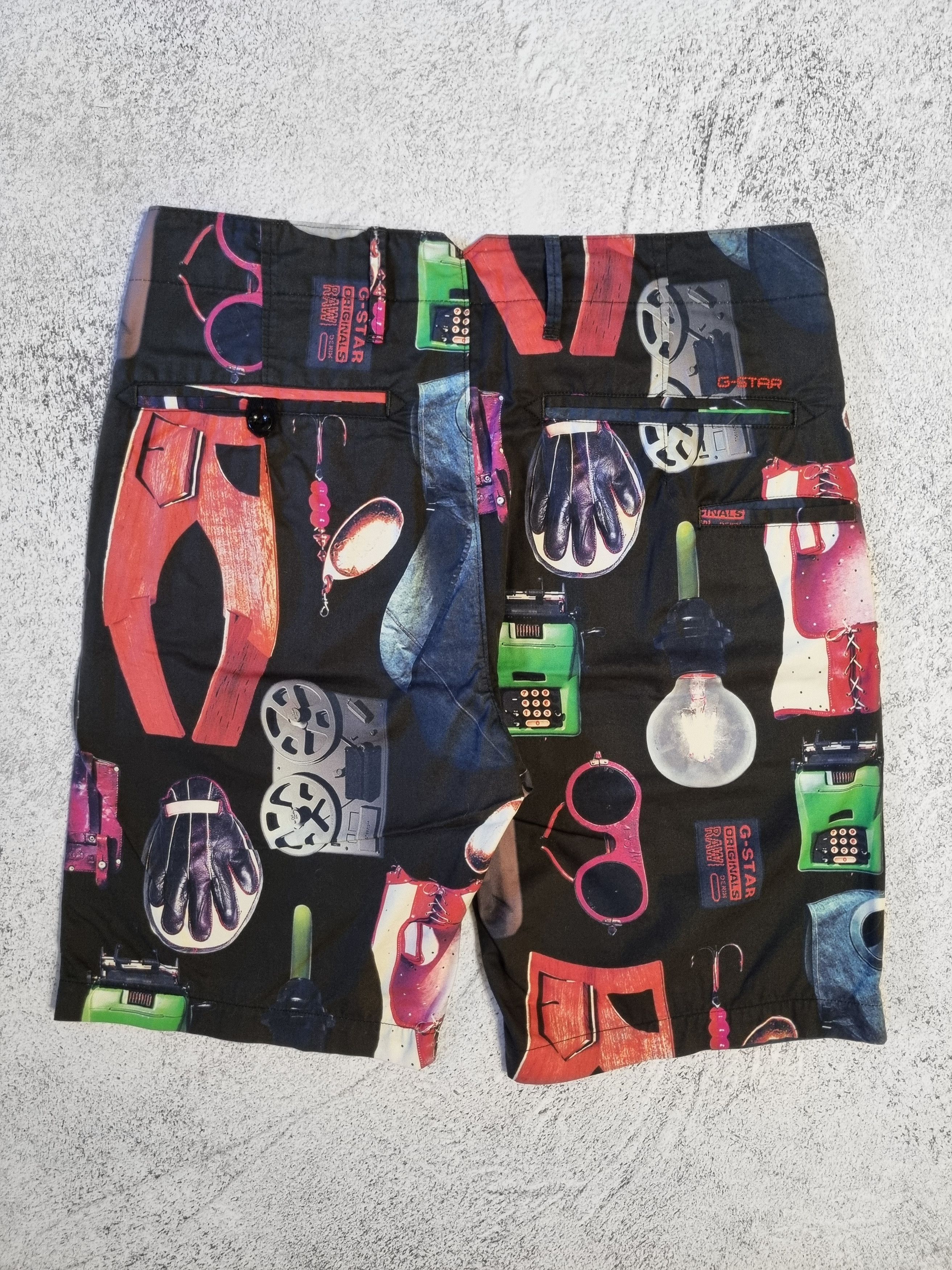 G-Star G-Star Raw Multiprint Vetar Chino Shorts Size US 32 / EU 48 - 7 Thumbnail