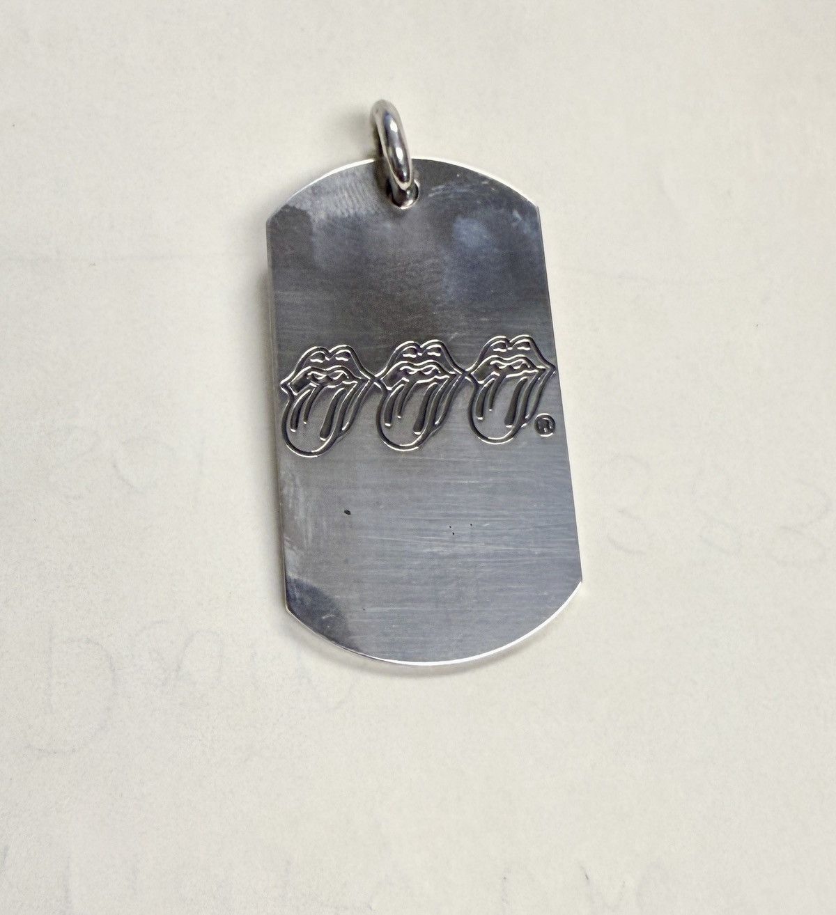Chrome Hearts × The Rolling Stones Chrome Hearts x Rolling Stones “Bitch” Dog Tag Size ONE SIZE - 2 Thumbnail