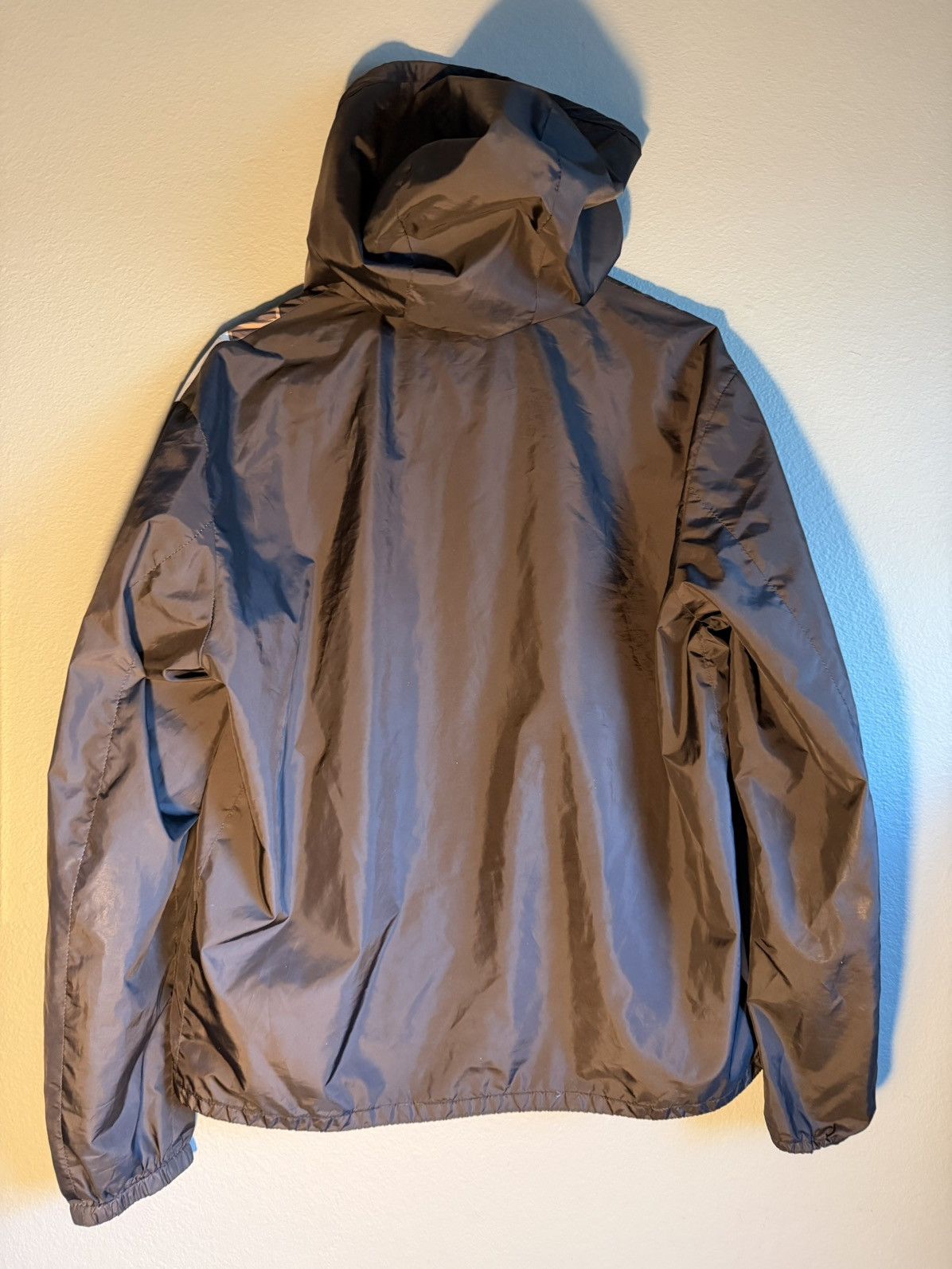 Fendi Fendi Roma Logo Tape Hooded Windbreaker – Made in Italy Size US M / EU 48-50 / 2 - 2 Thumbnail