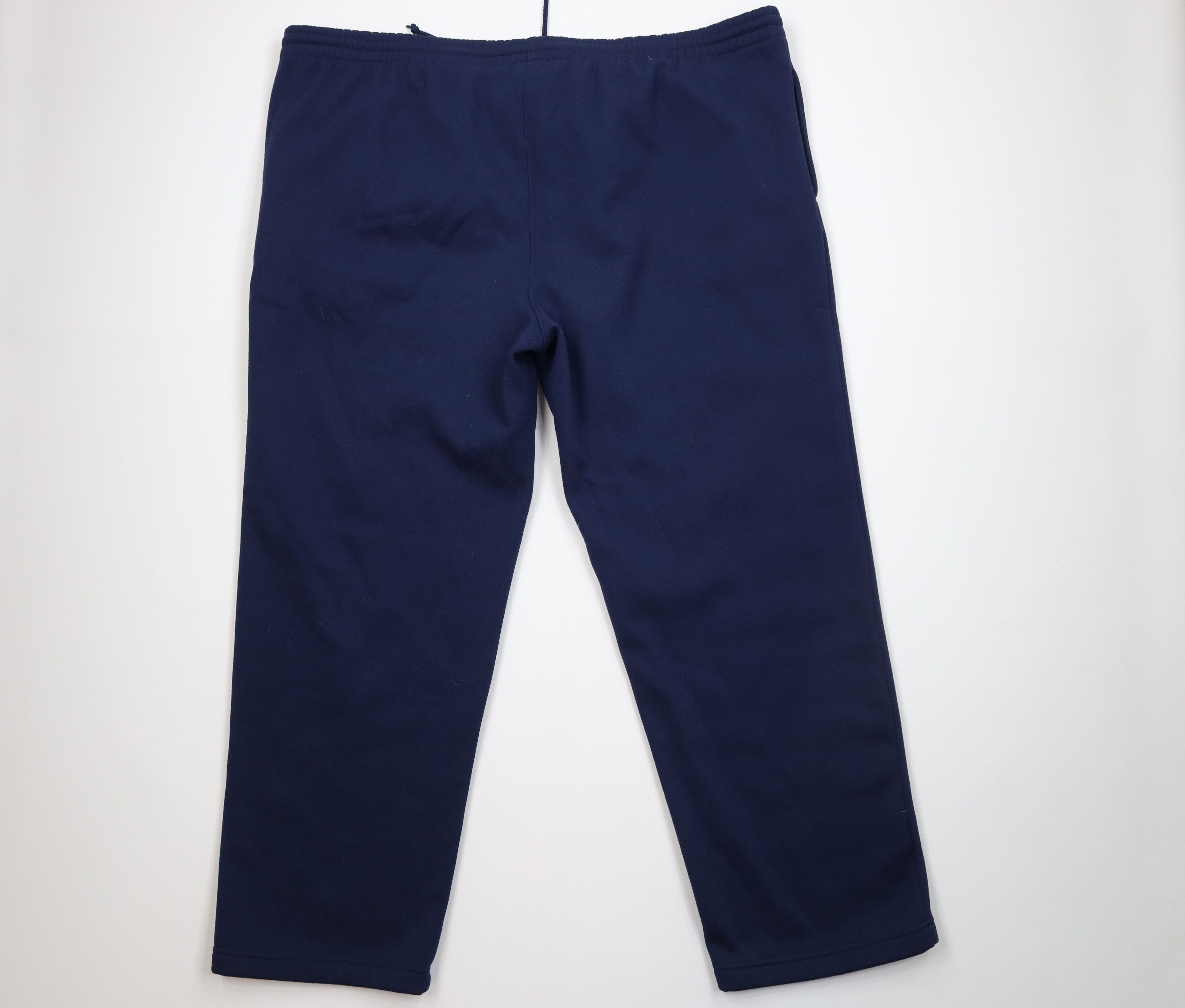 Vintage Vintage 90s University of Michigan Wide Leg Sweatpants Blue Size US 40 / EU 56 - 11 Thumbnail