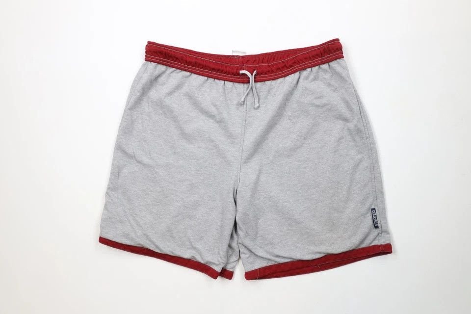 Starter × Vintage Vintage 90s Starter Box Logo Above Knee Reversible Shorts Size US 34 / EU 50 - 12 Thumbnail