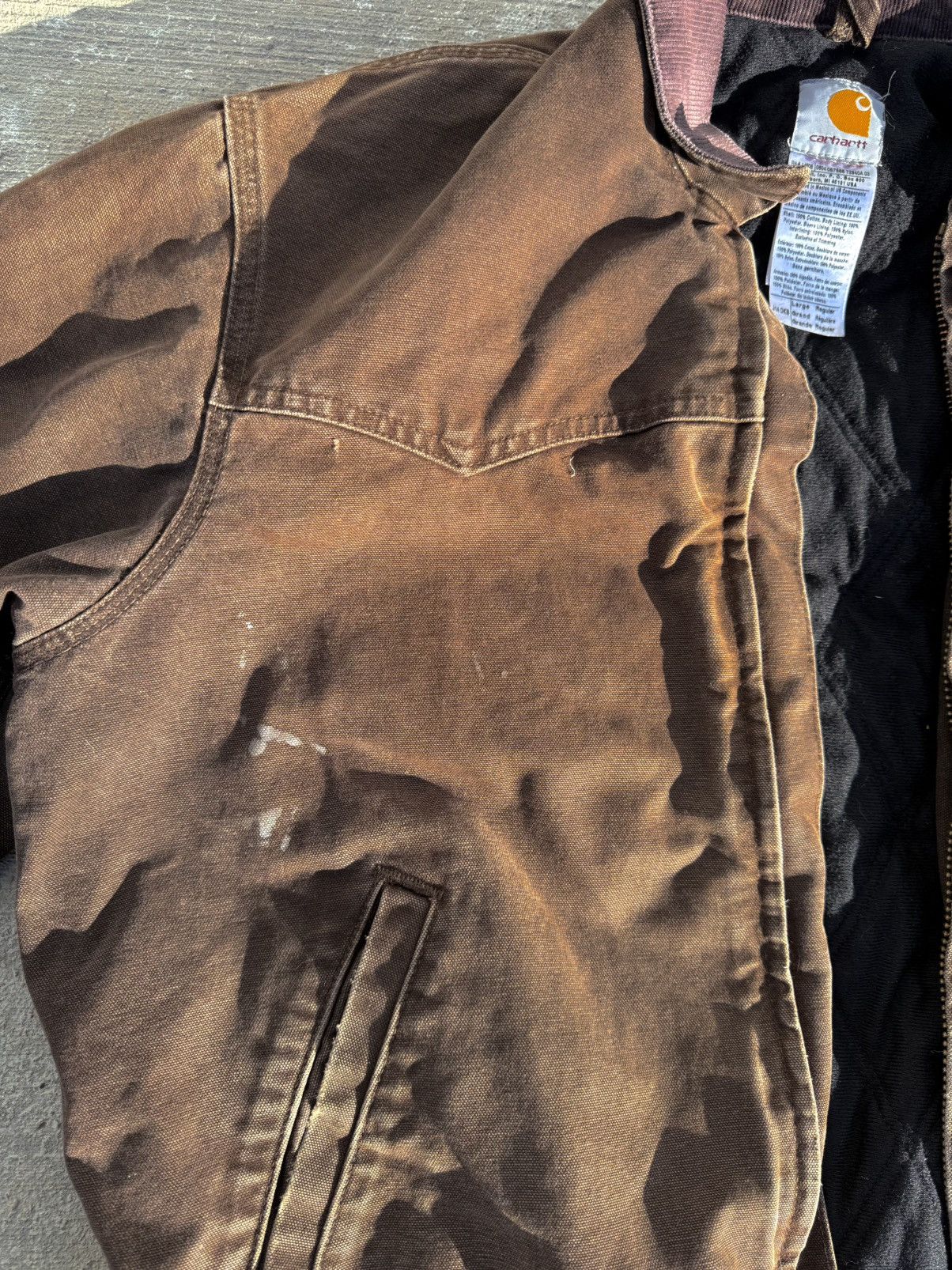 Carhartt × Vintage Carhartt Detroit Jacket Size US L / EU 52-54 / 3 - 8 Thumbnail