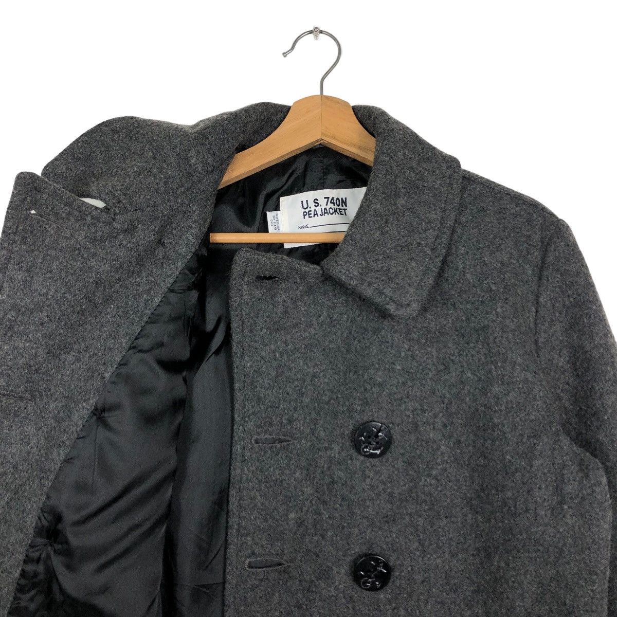 Schott 🔥Double Collar U.S.740N Pea Jacket Schott Made in USA Size US S / EU 44-46 / 1 - 10 Thumbnail
