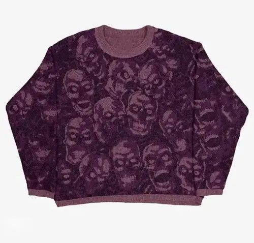 Japanese Brand Hip Hop Oversized Knitted Sweaters Size US M / EU 48-50 / 2 - 6 Thumbnail