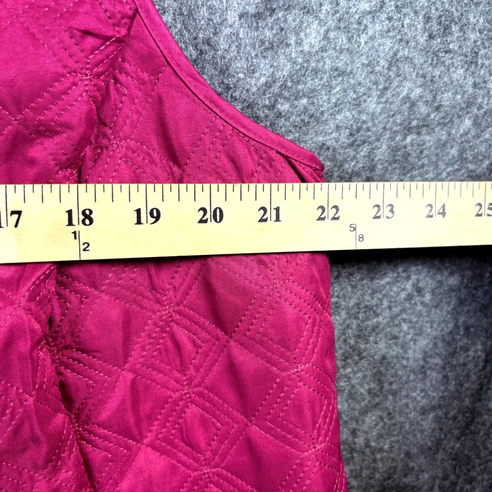 Pinko CJ Banks Quilted Vest Women's M Pink Polyester Casual Stand-Up Collar Full-Zip Size M / US 6-8 / IT 42-44 - 2 Thumbnail