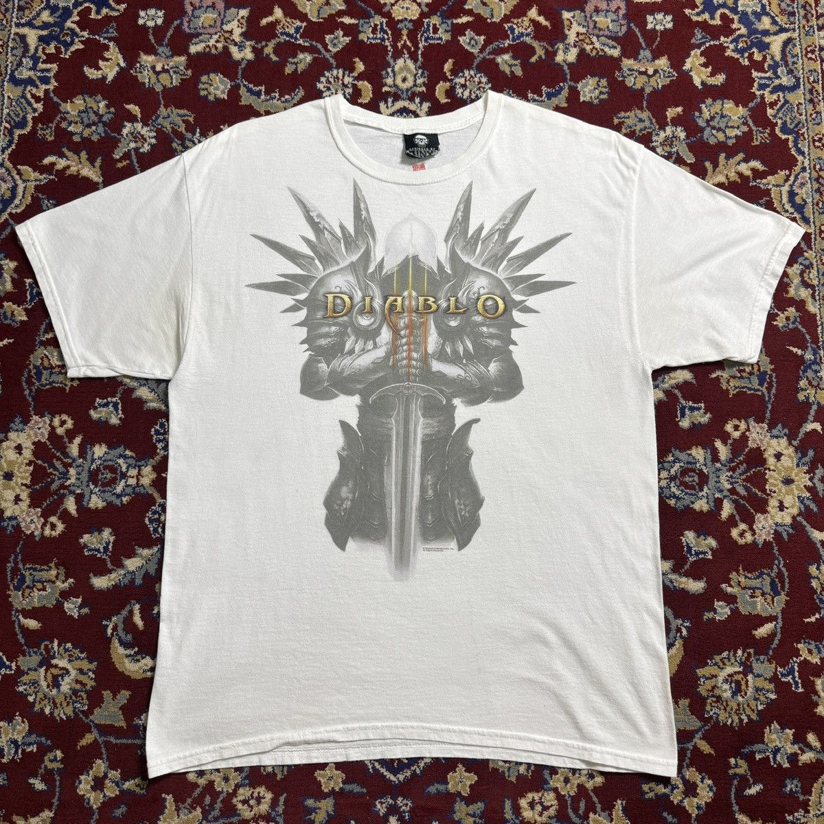 Playstation 2012 Diablo 3 Blizzard Entertainmnt video game promo tee Size US L / EU 52-54 / 3 - 3 Thumbnail