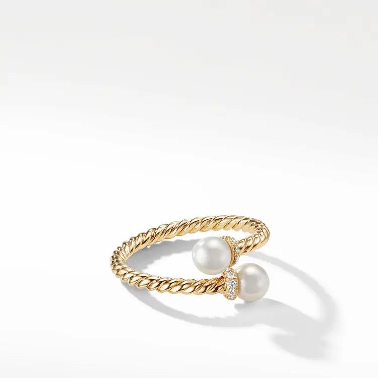 David Yurman o1s1wg111025 R13672D /Size 8 / Solari Bypass Ring in Golden Size ONE SIZE - 1 Thumbnail