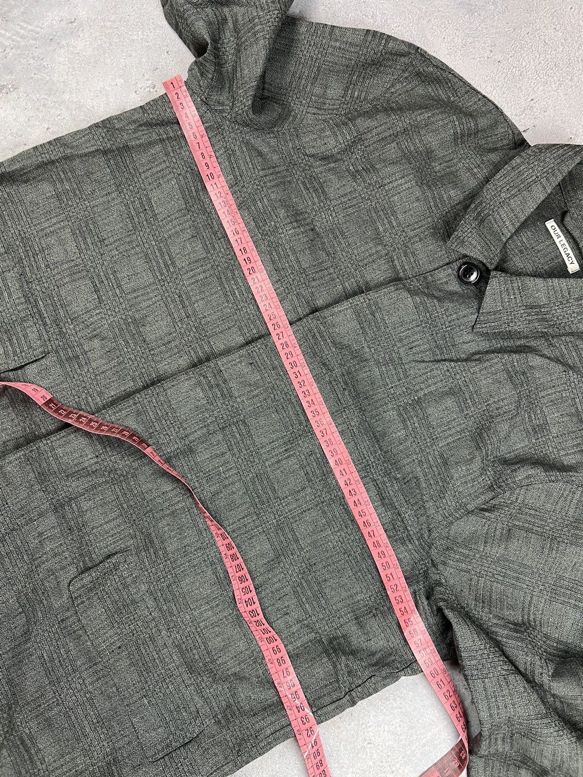 Our Legacy Our legacy Linen wool tartan jacket Size US M / EU 48-50 / 2 - 10 Thumbnail