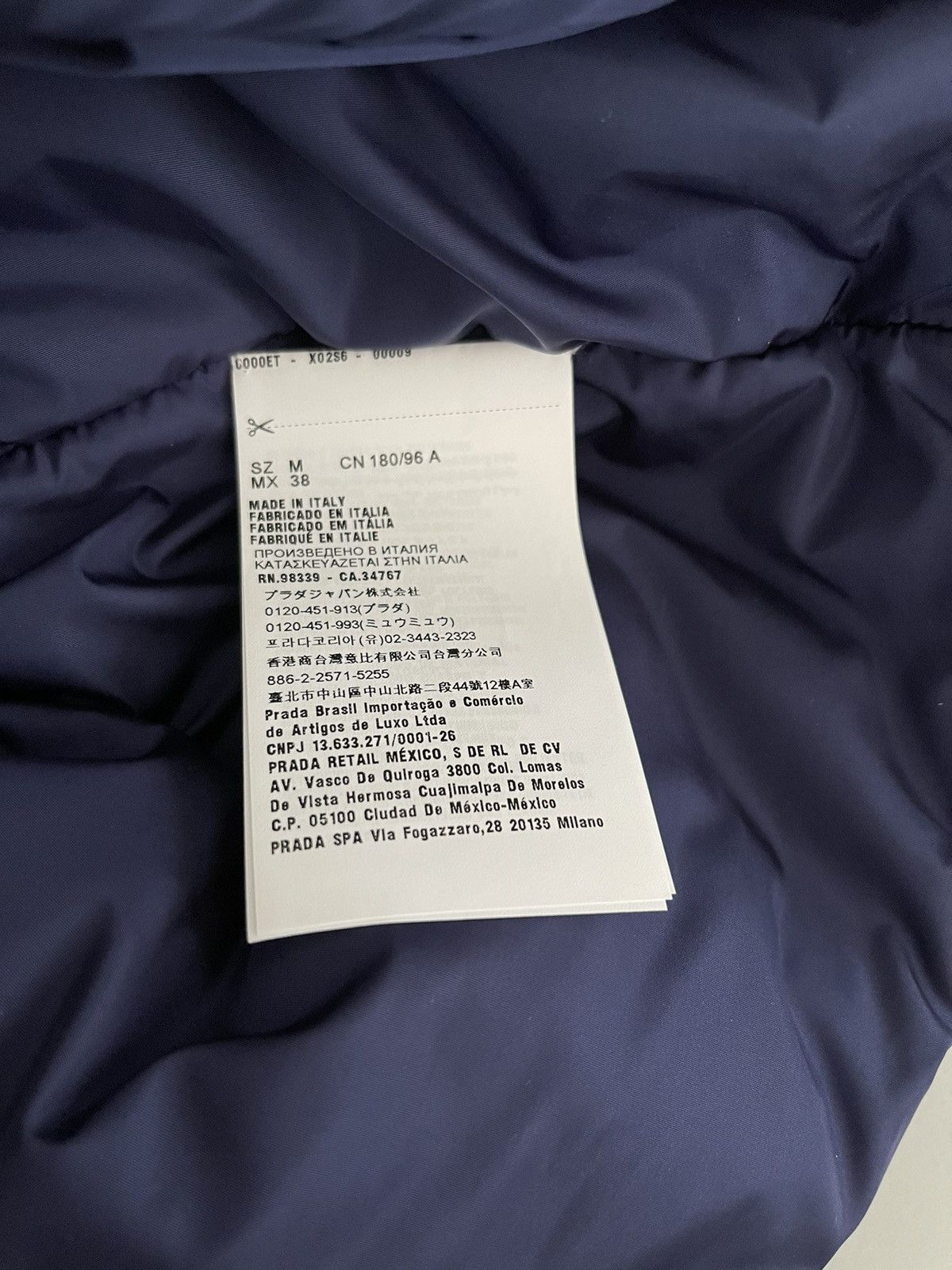 Prada Prada Padded Anorak Size US M / EU 48-50 / 2 - 10 Thumbnail