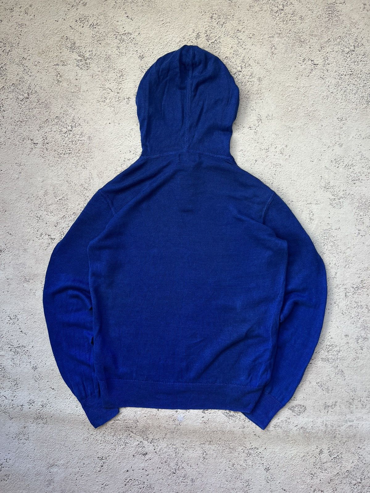 Polo Ralph Lauren × Vintage Polo Ralph Lauren Vintage 100% Linen Light Hoodie Size US M / EU 48-50 / 2 - 9 Thumbnail