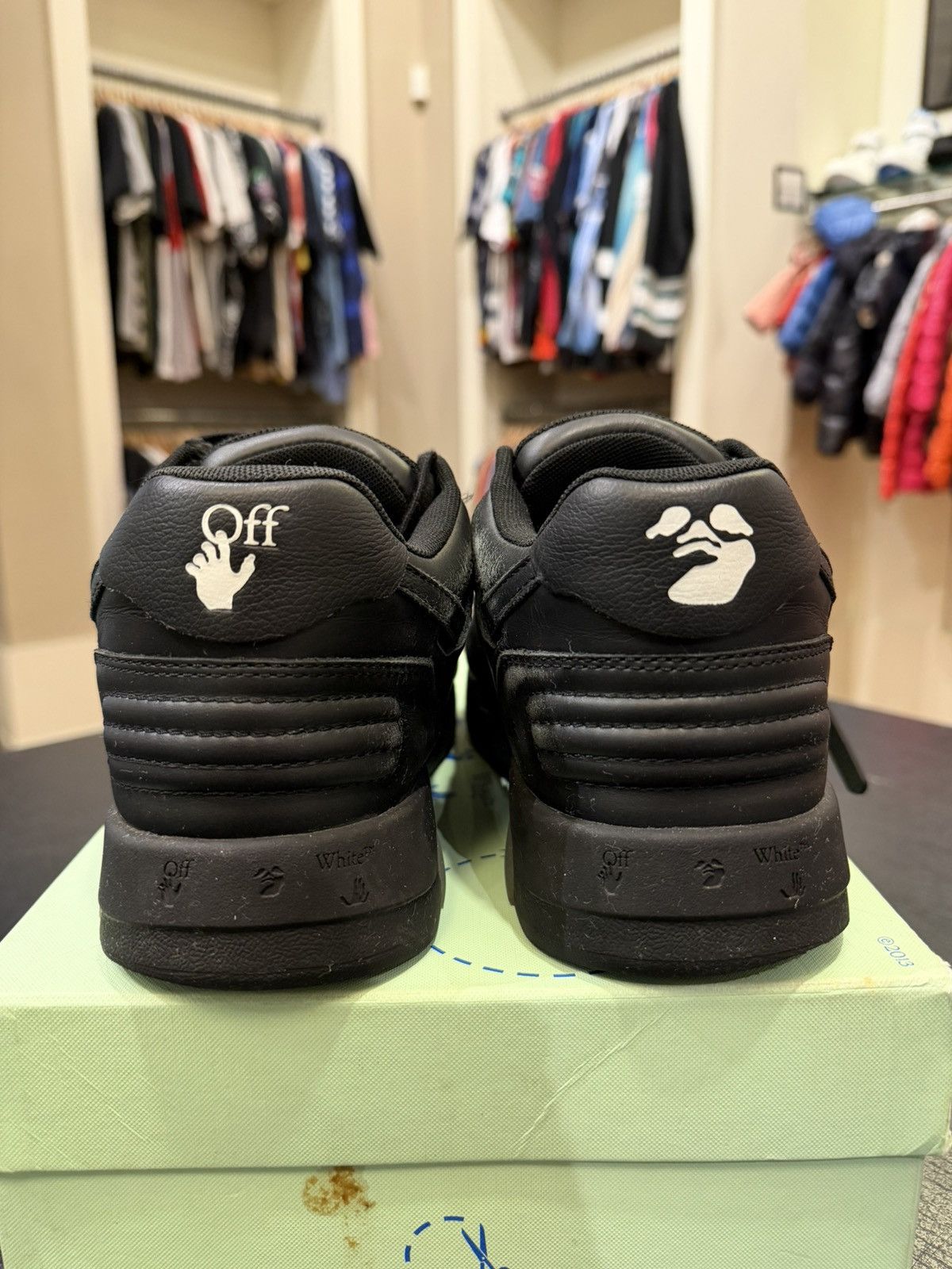 Off-White Off-White Out Of Office - Black Size US 6 / EU 39 - 3 Thumbnail