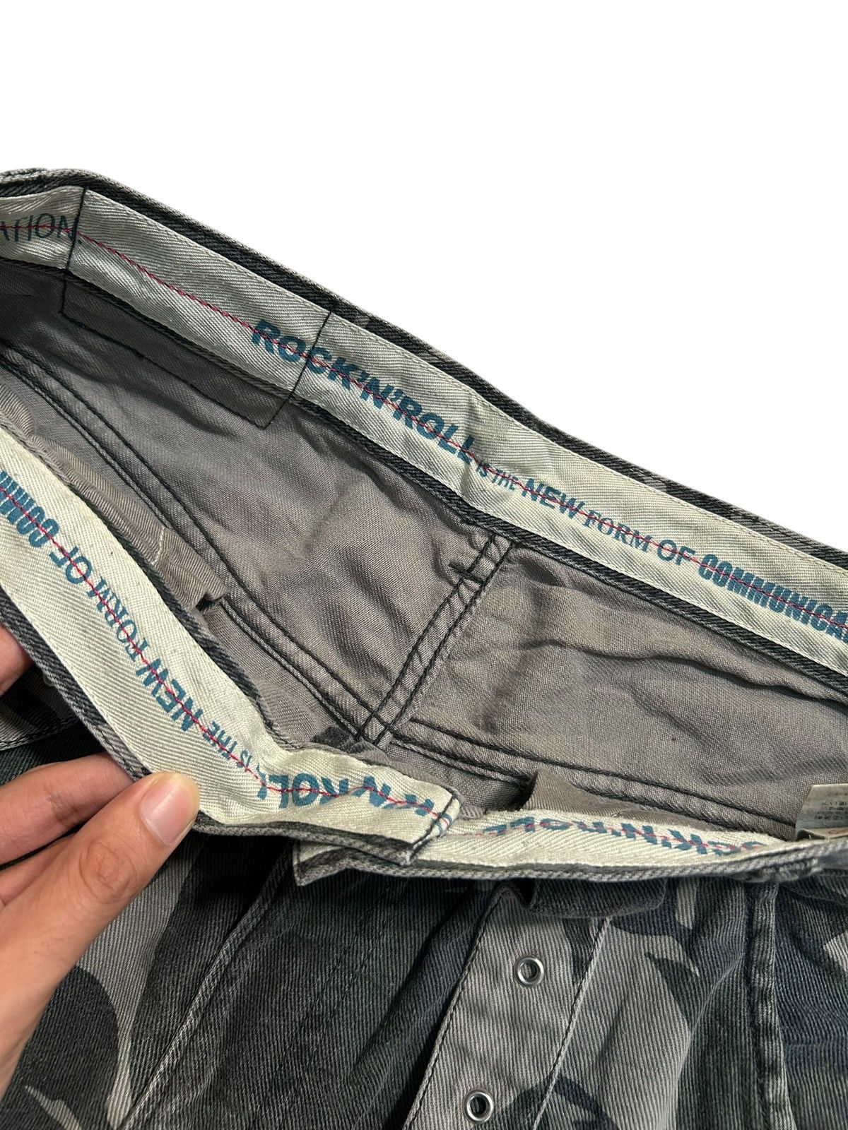 Kapital × PPFM × Vintage PPFM ROCK N' ROLL BAGGY PANTS CAMOO Size US 31 - 9 Thumbnail