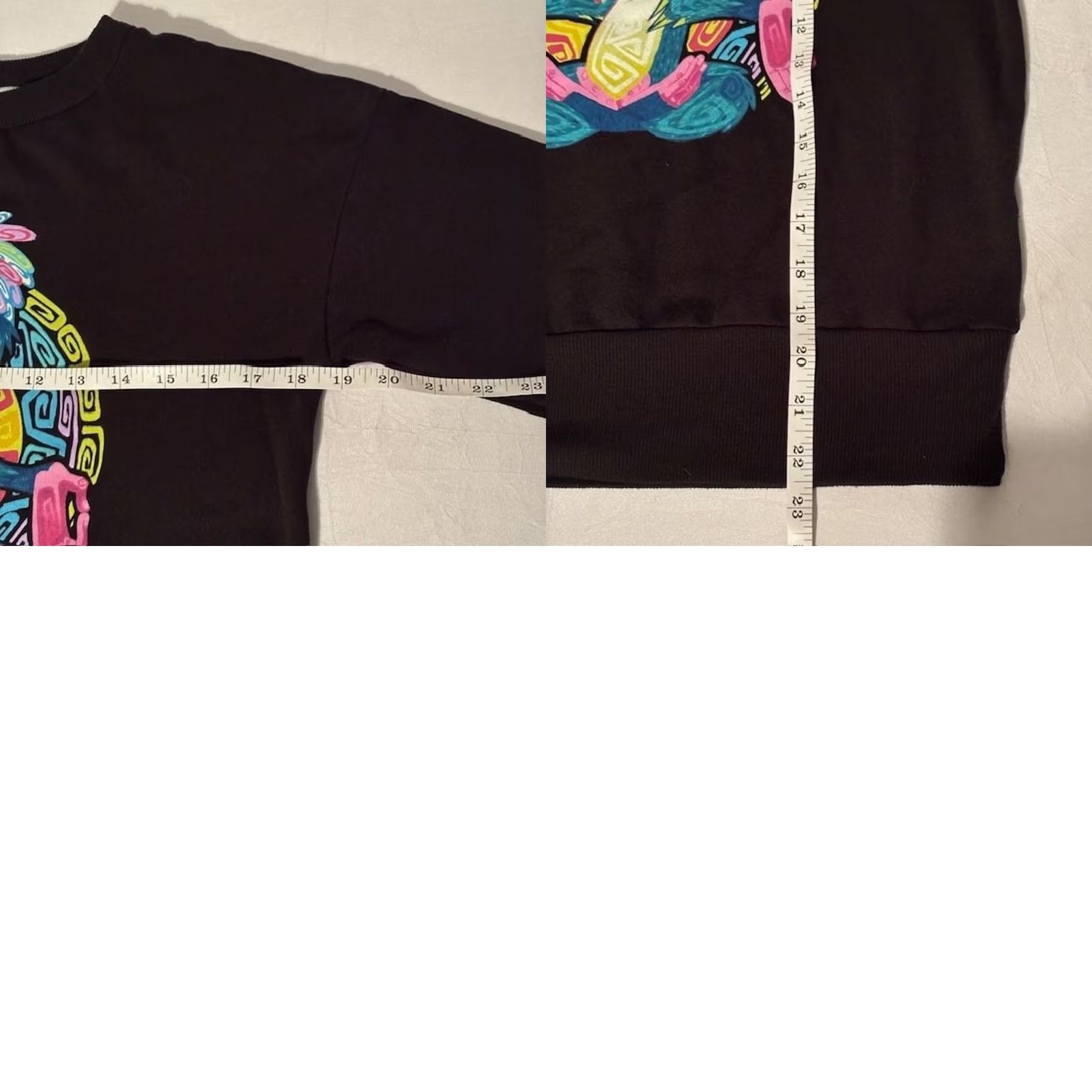 Disney VINTAGE Disney Lion King Rafiki Meditation Sweatshirt Black Graphic Crewneck Pullover XS Womens Size XS / US 0-2 / IT 36-38 - 8 Thumbnail