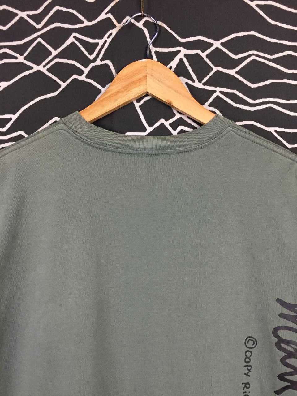 Vintage Vtg Mark Gonzales My Spire Is Happy Longsleeve Tee Size US M / EU 48-50 / 2 - 9 Thumbnail