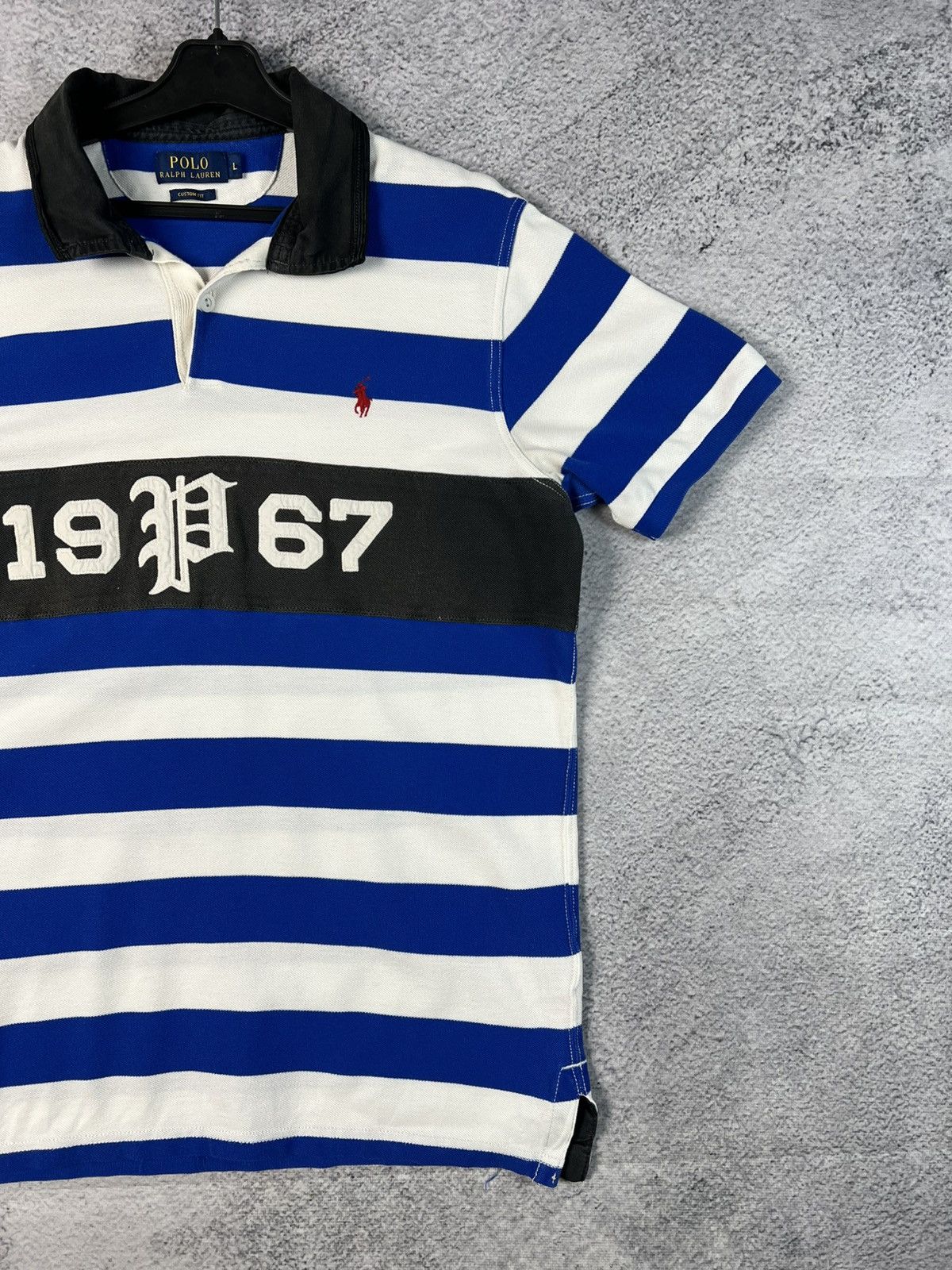 Polo Ralph Lauren Polo Ralph Lauren striped polo T-shirt Size US L / EU 52-54 / 3 - 3 Thumbnail