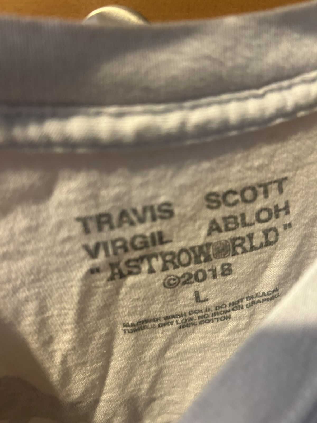 Travis Scott Travis Scott x off white collab 2018 Size US L / EU 52-54 / 3 - 2 Thumbnail