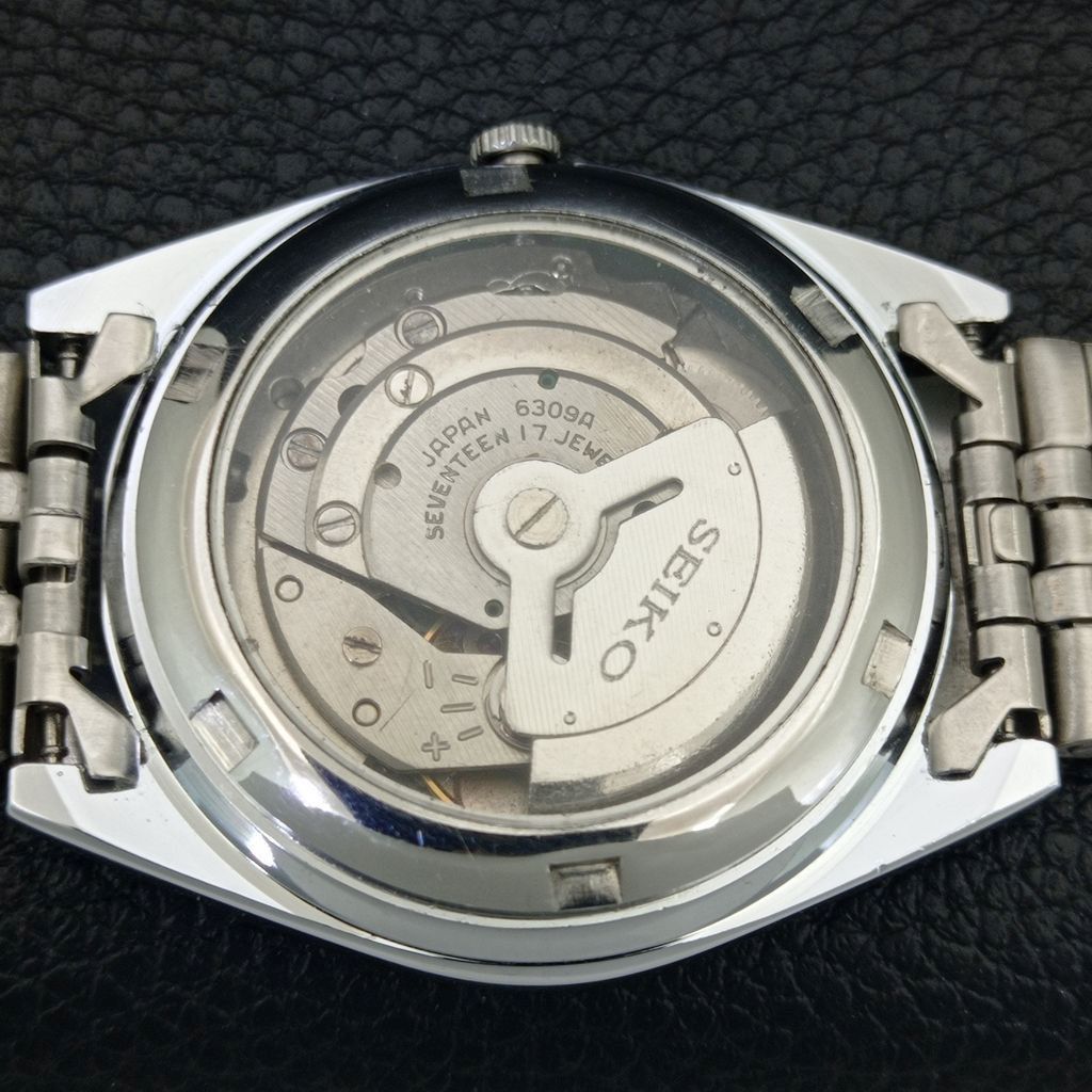 Seiko REFURBISHED VINTAGE SEIKO 5 AUTO JAPAN MENS WATCH a443336 Size 38 - 8 Thumbnail