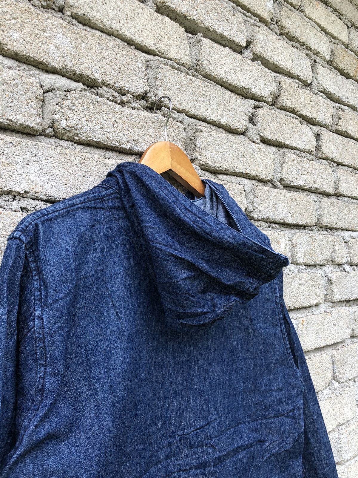 Vintage Vintage Japanese Brands Global Work Fullzipper Denim Jacket Size US L / EU 52-54 / 3 - 15 Thumbnail