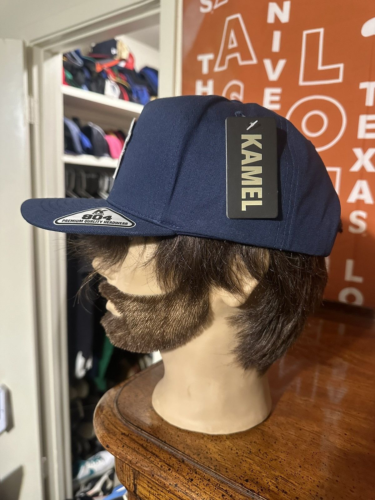 Anti Social Social Club × Vintage Vintage USPS Mailman “D&D blue” hat 00s Size ONE SIZE - 4 Thumbnail