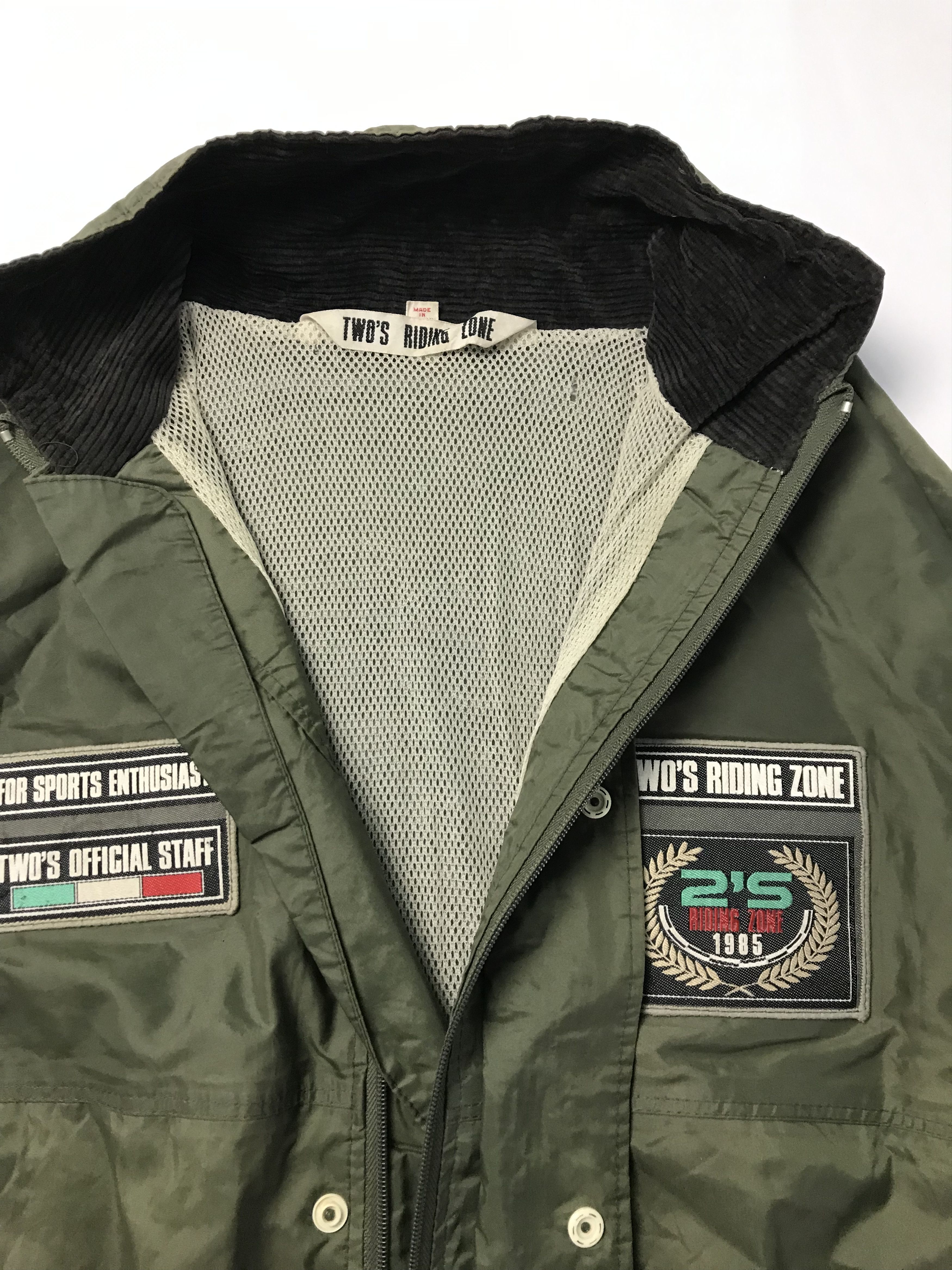 Racer Worldwide Vtg 1985 Two Riding Zone racing jacket Size US XL / EU 56 / 4 - 5 Thumbnail