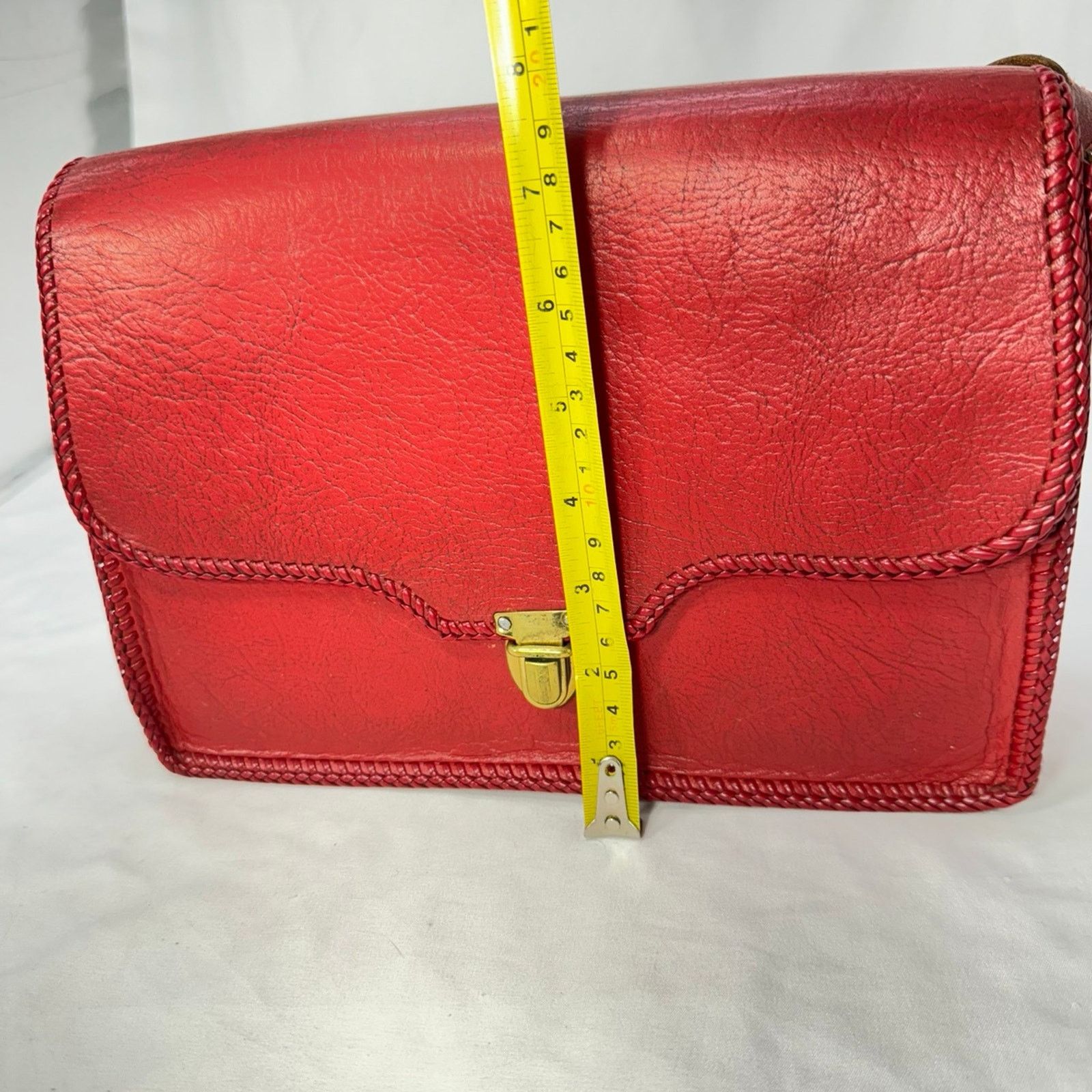 NBDN Nobrandedon VTG leather handbag Size ONE SIZE - 7 Thumbnail
