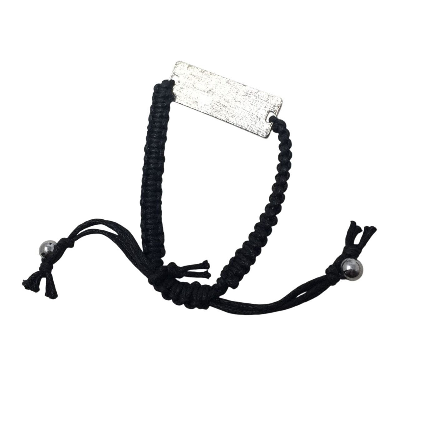 Other Black Bracelet with Silver Tone Pendant that says ''Music'' Size ONE SIZE - 4 Thumbnail