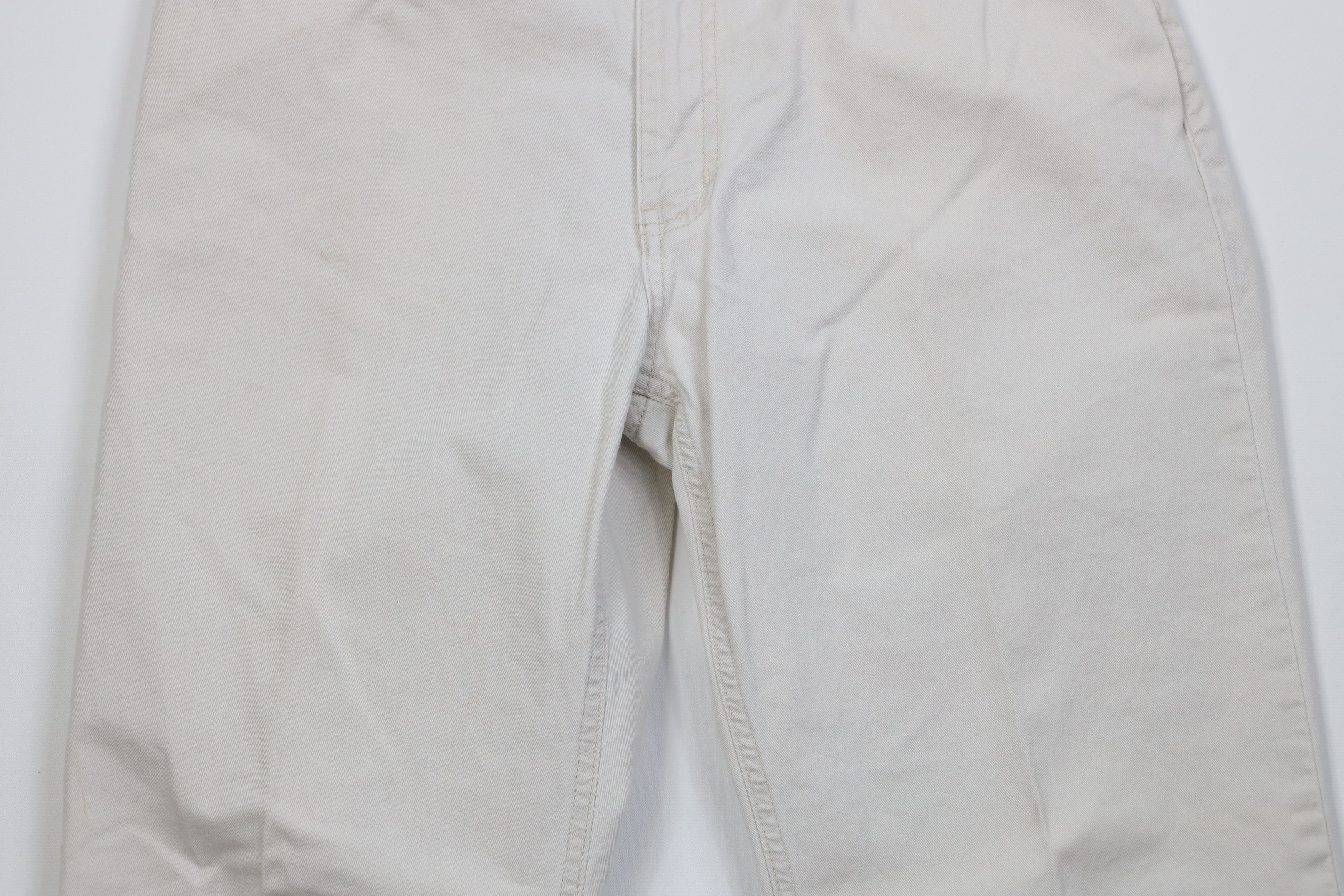 Ralph Lauren Vintage 90s Ralph Lauren Spell Out Straight Leg Pants Beige Size 32" / US 10 / IT 46 - 3 Thumbnail