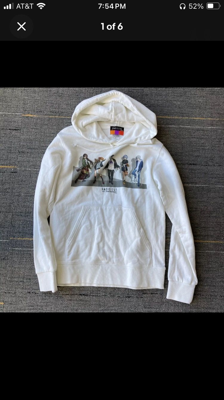 evangelion] RADIO EVA Illustration Parka δ /WHITE(COLOR) M