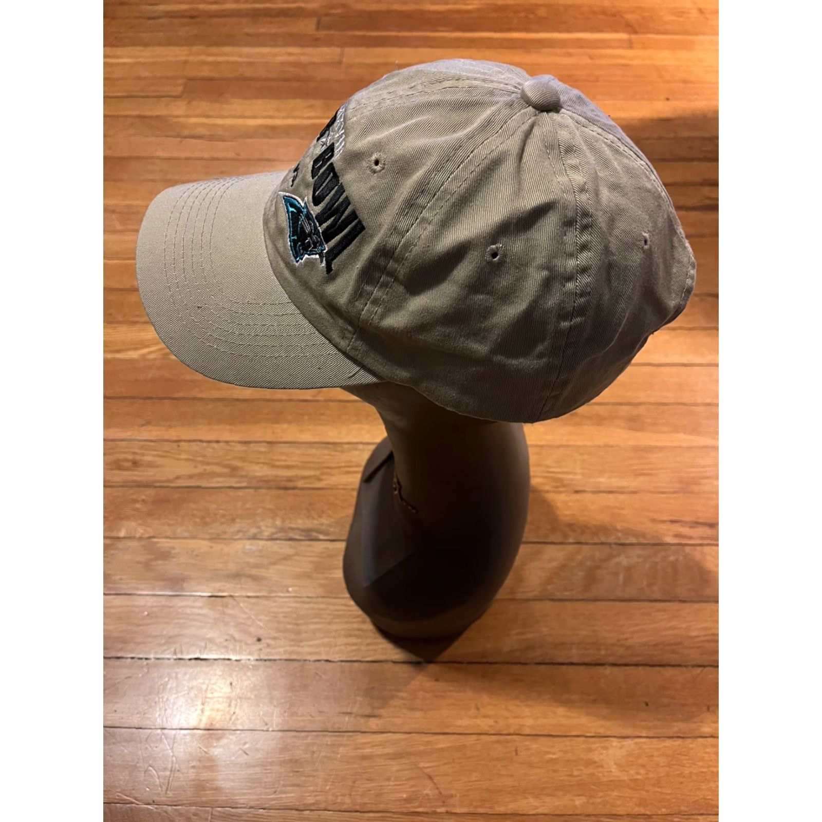 Vintage VINTAGE New England Patriots Super Bowl XXXVIII Hat Cap Beige Y2K Headmaster Inc Adjustable One Size Men Baseball Cap Size ONE SIZE - 4 Thumbnail