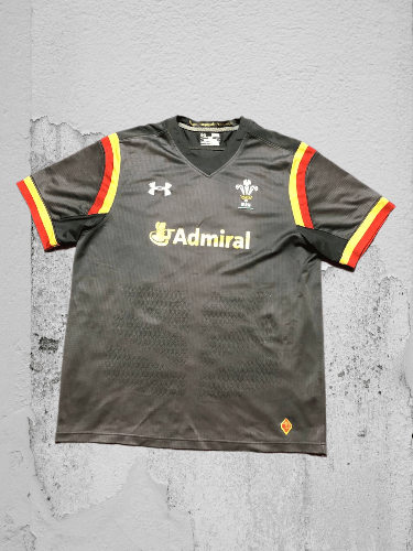 Under Armour Under Armour Rugby Union Wales Home Top Jersey Size US XL / EU 56 / 4 - 1 Thumbnail