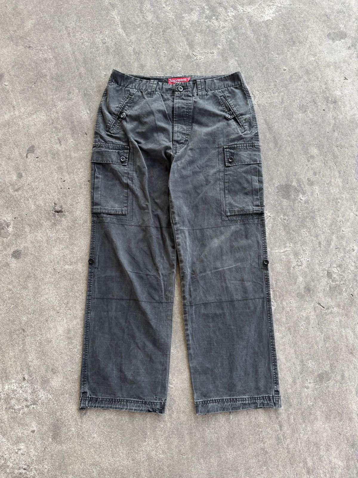 Supreme Vintage Supreme Cargo Pants Size US 33 - 9 Thumbnail