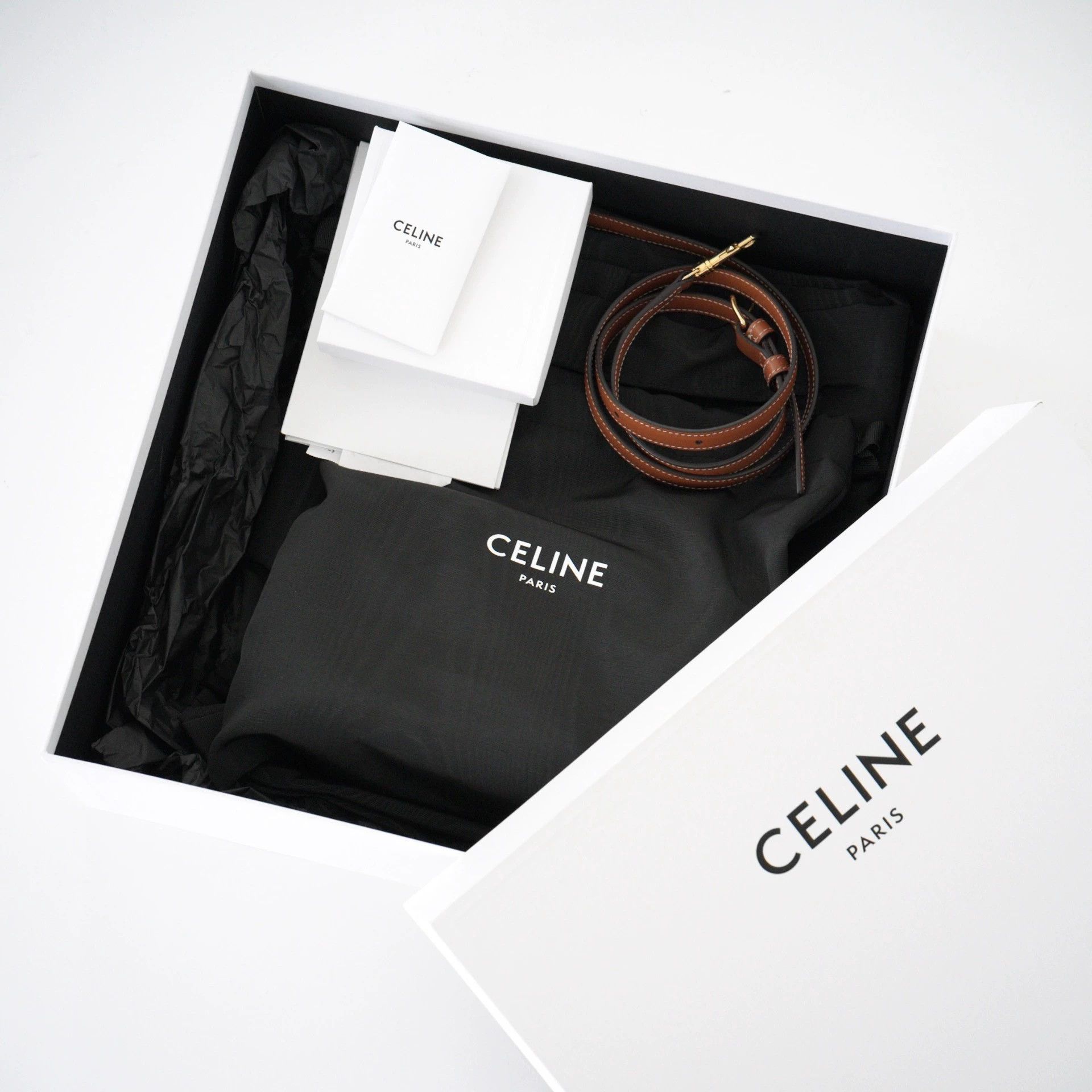 Celine CELINE TEEN NINO Denim Handheld/Shoulder Bag Size ONE SIZE - 5 Thumbnail
