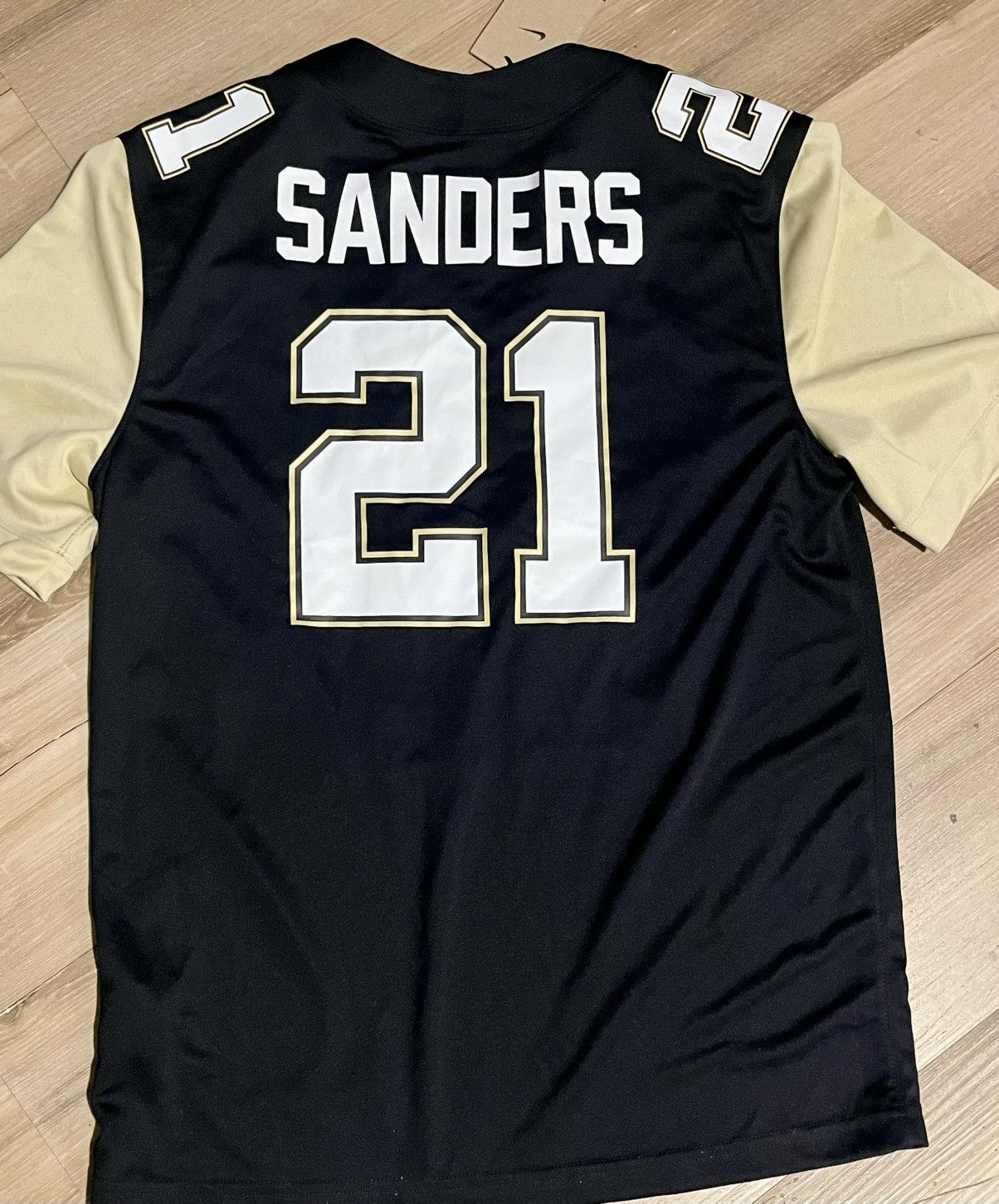 Nike Nike Prime Jersey Mens Medium Black 21 Sanders Football Size US M / EU 48-50 / 2 - 4 Thumbnail