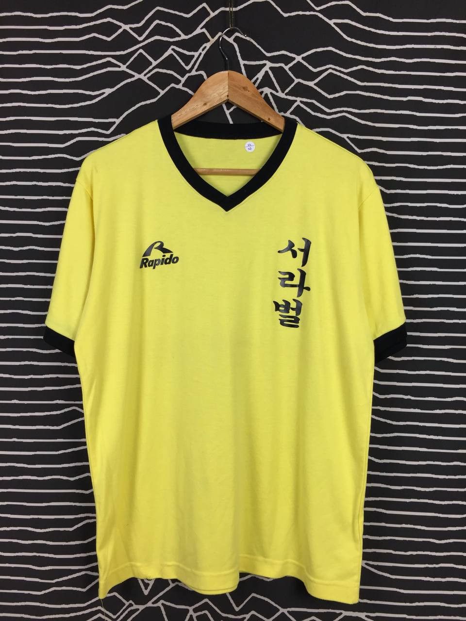 Japanese Brand × Vintage Rapido Samsung Sports Fashion Brand Sportswear V-Neck Tee Size US L / EU 52-54 / 3 - 2 Thumbnail