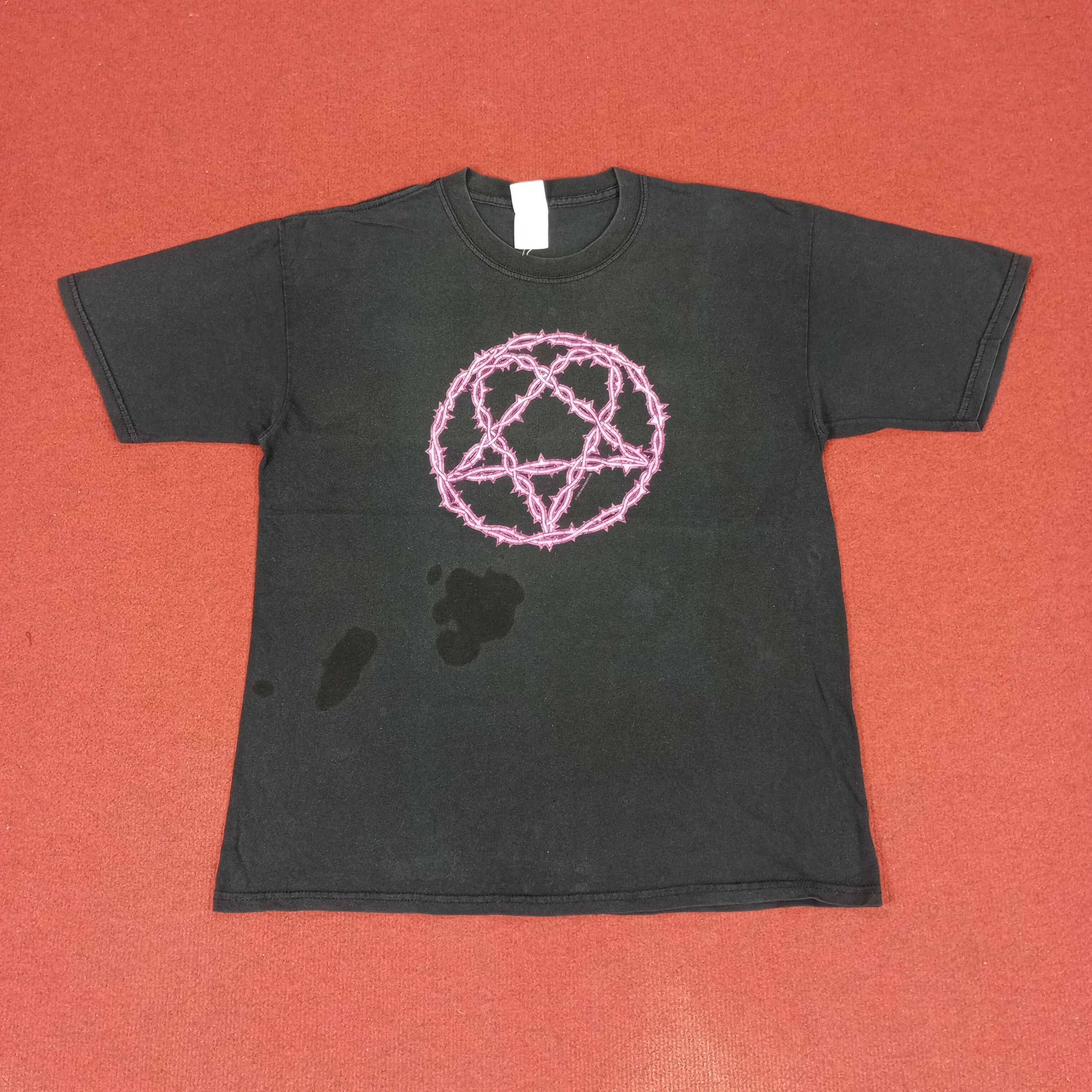Band Tees × Vintage HIM Rock Band Tour Vintage Tshirt Size US L / EU 52-54 / 3 - 3 Thumbnail