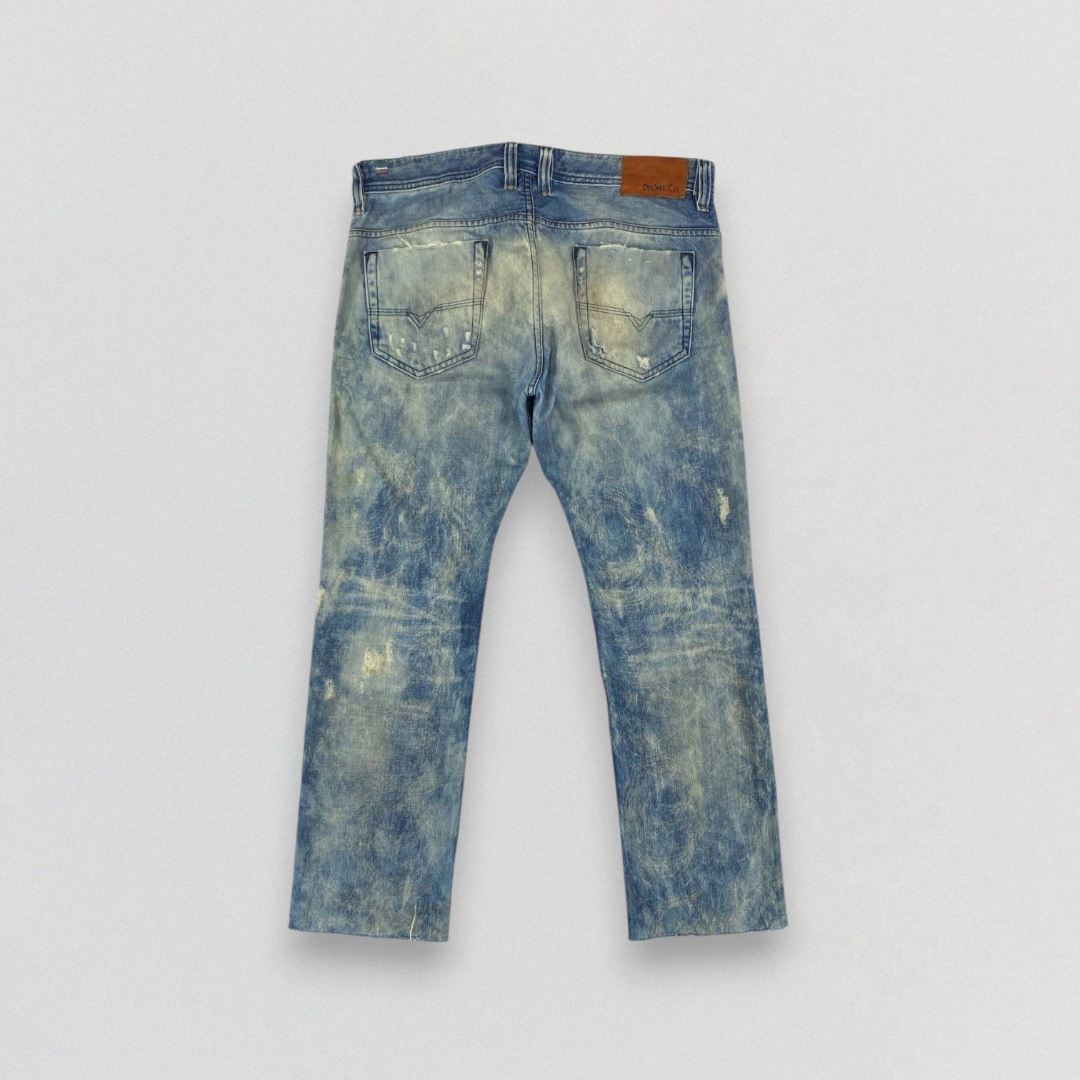Diesel Diesel Safado Light Distress Denim Jeans KJ3458 Size US 32 / EU 48 - 2 Thumbnail