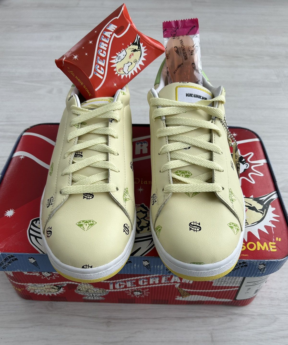 Icecream RARE OG REEBOK X BBC/ICE CREAM BOUTIQUE SNEAKER Size US 9 / EU 42 - 2 Thumbnail