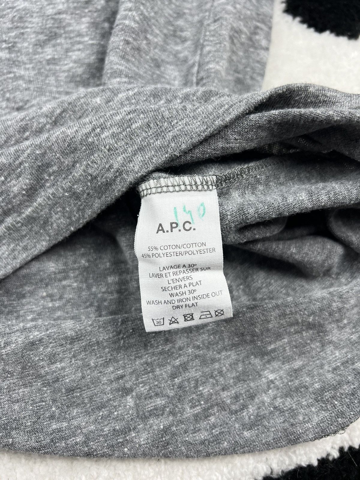 A.P.C. A.P.C Crazy Y2K Luxury Old money Tee Shirt Size US M / EU 48-50 / 2 - 8 Thumbnail