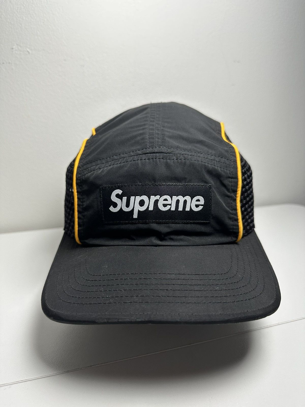 Supreme race best sale camp cap