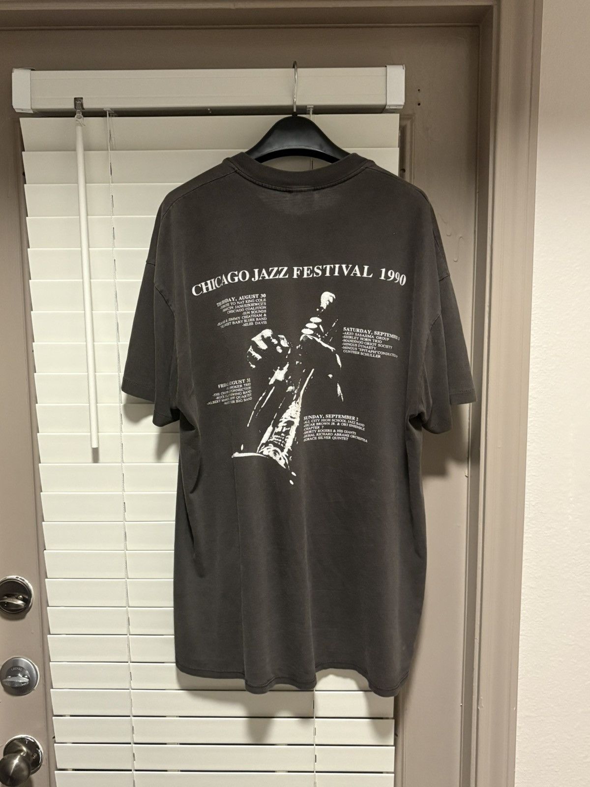 Vintage Vintage Miles Davis jazz festival tshirt Size US XL / EU 56 / 4 - 2 Thumbnail